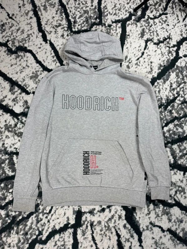 Hoodrich Hoodrich gray M skate logo hoodie Size US M / EU 48-50 / 2 - 1 Thumbnail