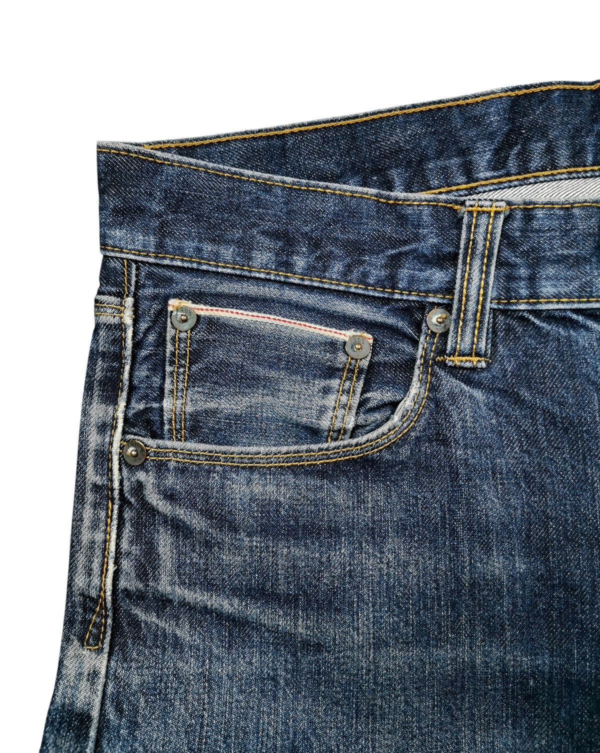Gap Gap Selvage Premium Straight Jeans Size US 34 / EU 50 - 7 Thumbnail