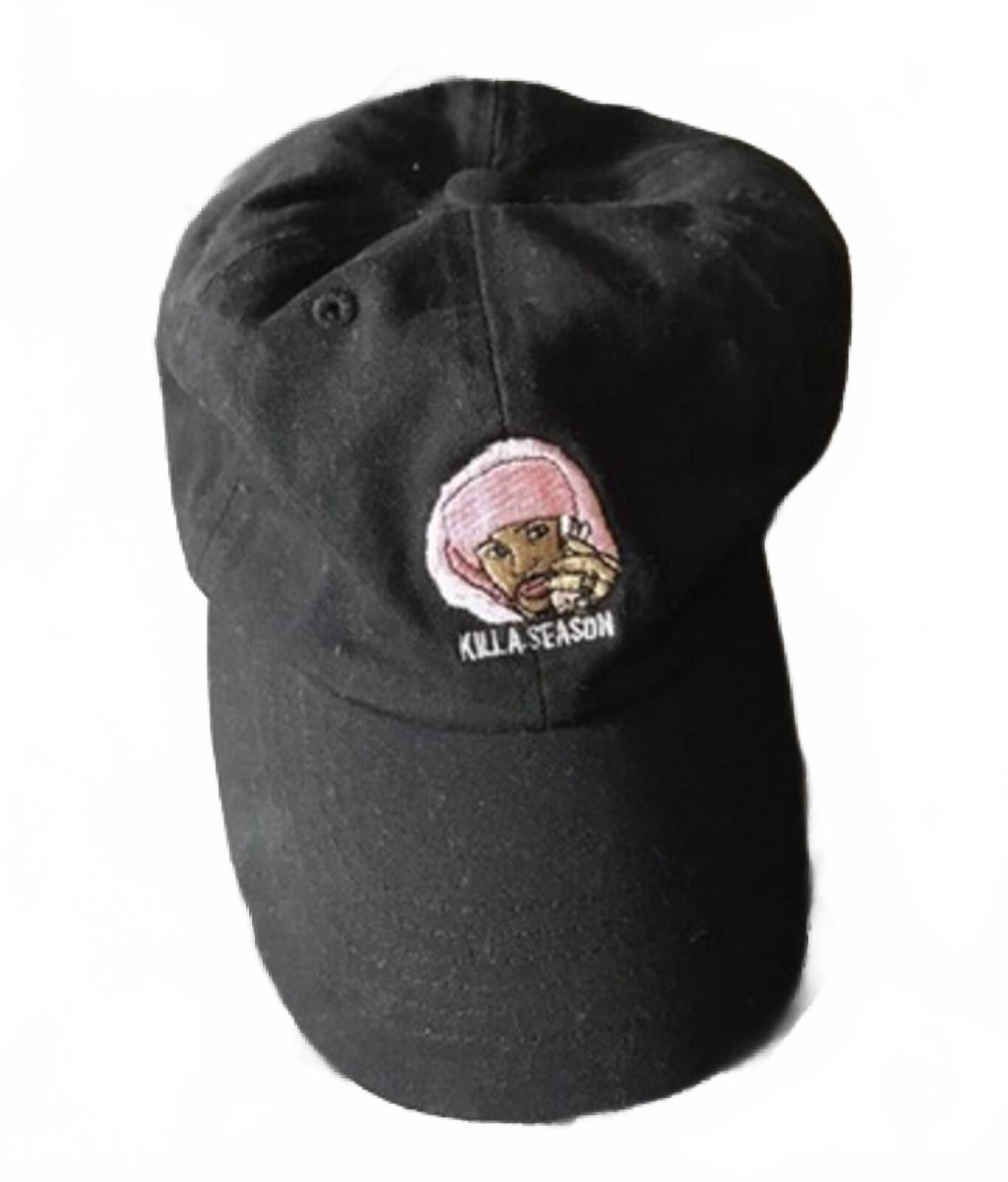 The Unbranded Brand Cam'Ron Black Killa Season Embroidered Baseball Cap Size ONE SIZE - 1 Thumbnail