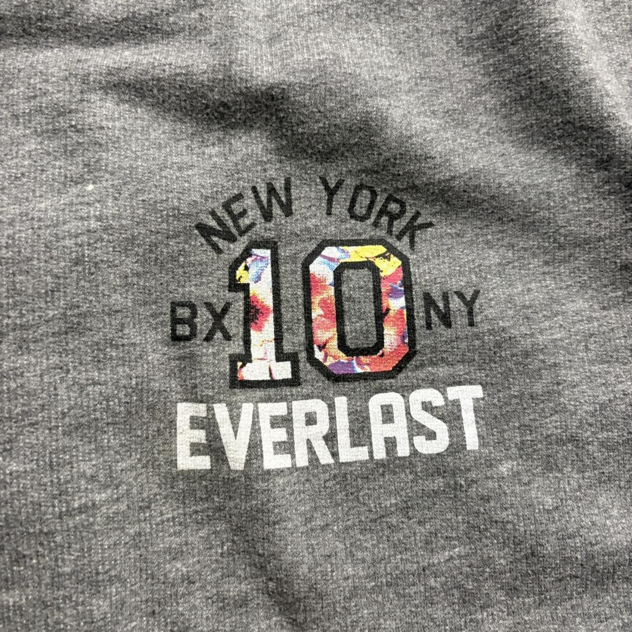 Everlast Crazy Vintage Y2K/2000s Super Baggy Wideleg Striped Grey Everlast Sweatpants! Size US 34 / EU 50 - 4 Thumbnail