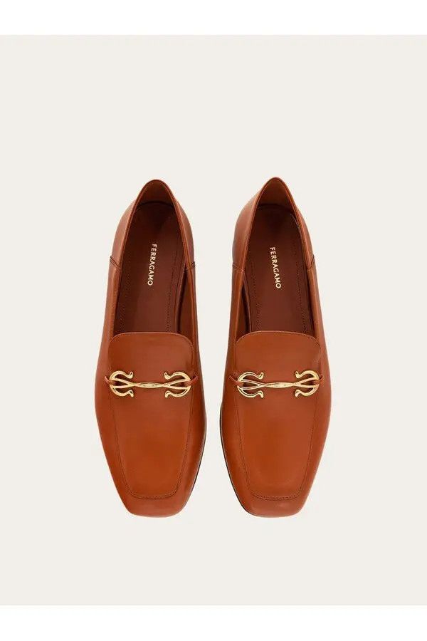 Salvatore Ferragamo o1y0426 Loafers in Tan Size US 6.5 / IT 36.5 - 2 Thumbnail