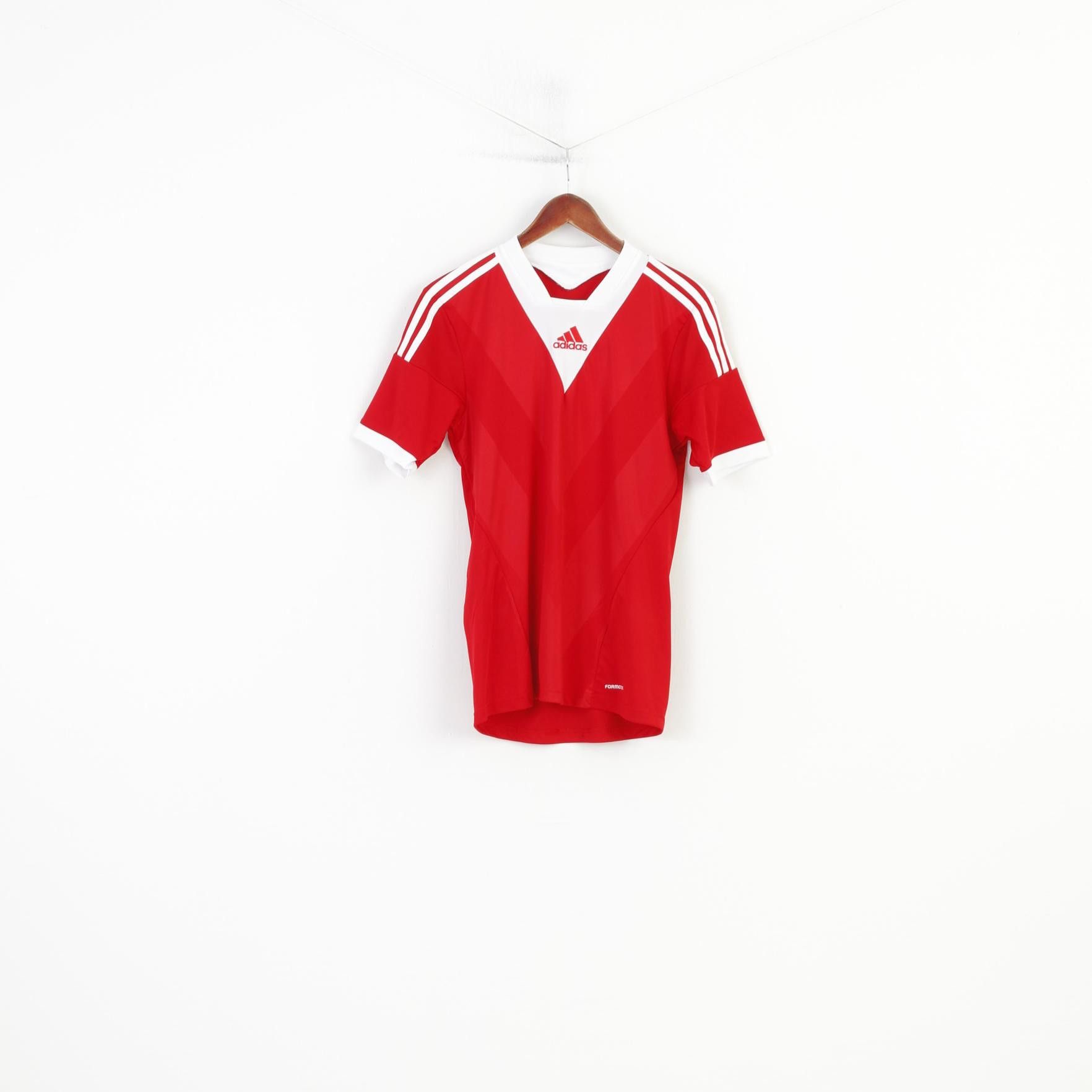 Adidas Adidas Men M Shirt Red Vintage Climacool Jersey 10717 Size US M / EU 48-50 / 2 - 1 Thumbnail