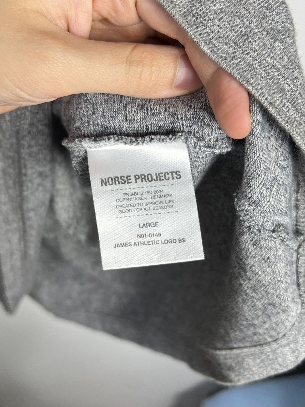 Norse Projects Tshirt Norse Projects 2004 vintage big logo Size US L / EU 52-54 / 3 - 4 Thumbnail