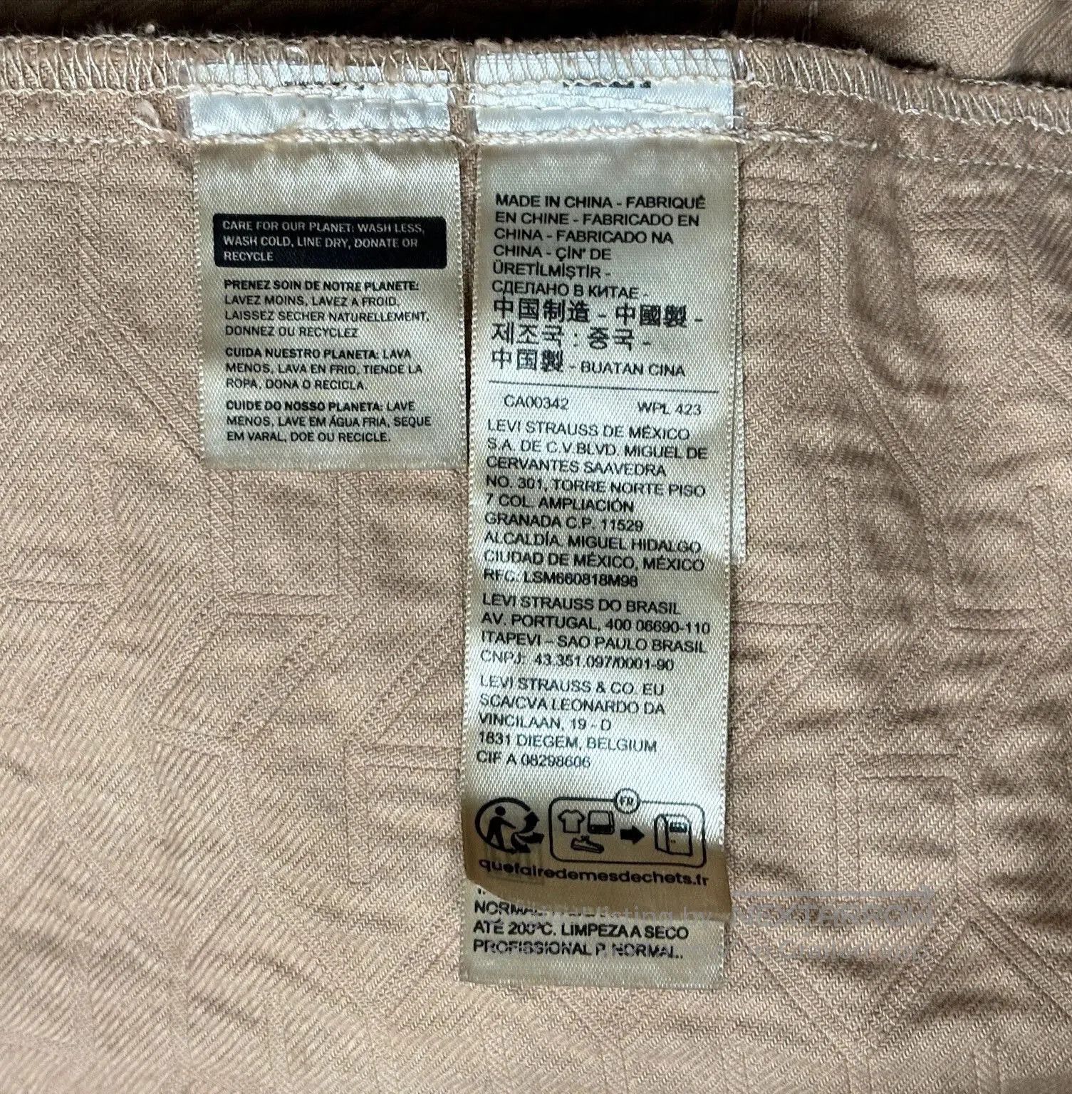 Stussy Stussy x Levis Jacquard Work Jacket. Size US L / EU 52-54 / 3 - 8 Thumbnail
