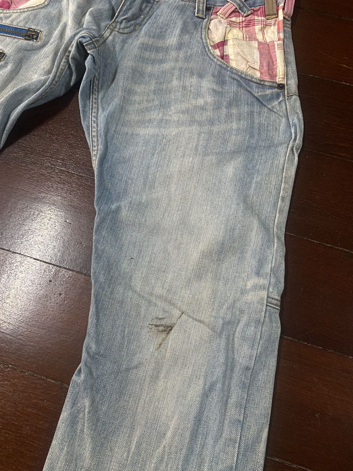 Beauty Beast VINTAGE Y2K DOMINATE DOUBLE WAISTED BONDAGE PANTS Size US 37 - 10 Thumbnail