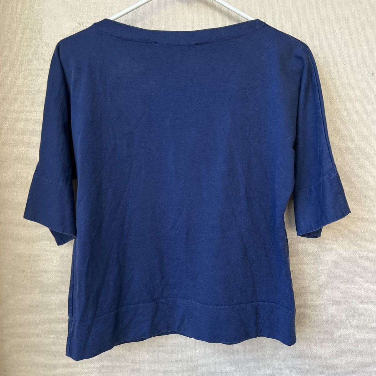 SOFIE D'HOORE Sofie D’ Hoore Relaxed Short Sleeve Cotton T-Shirt Navy Size XS / US 0-2 / IT 36-38 - 2 Thumbnail