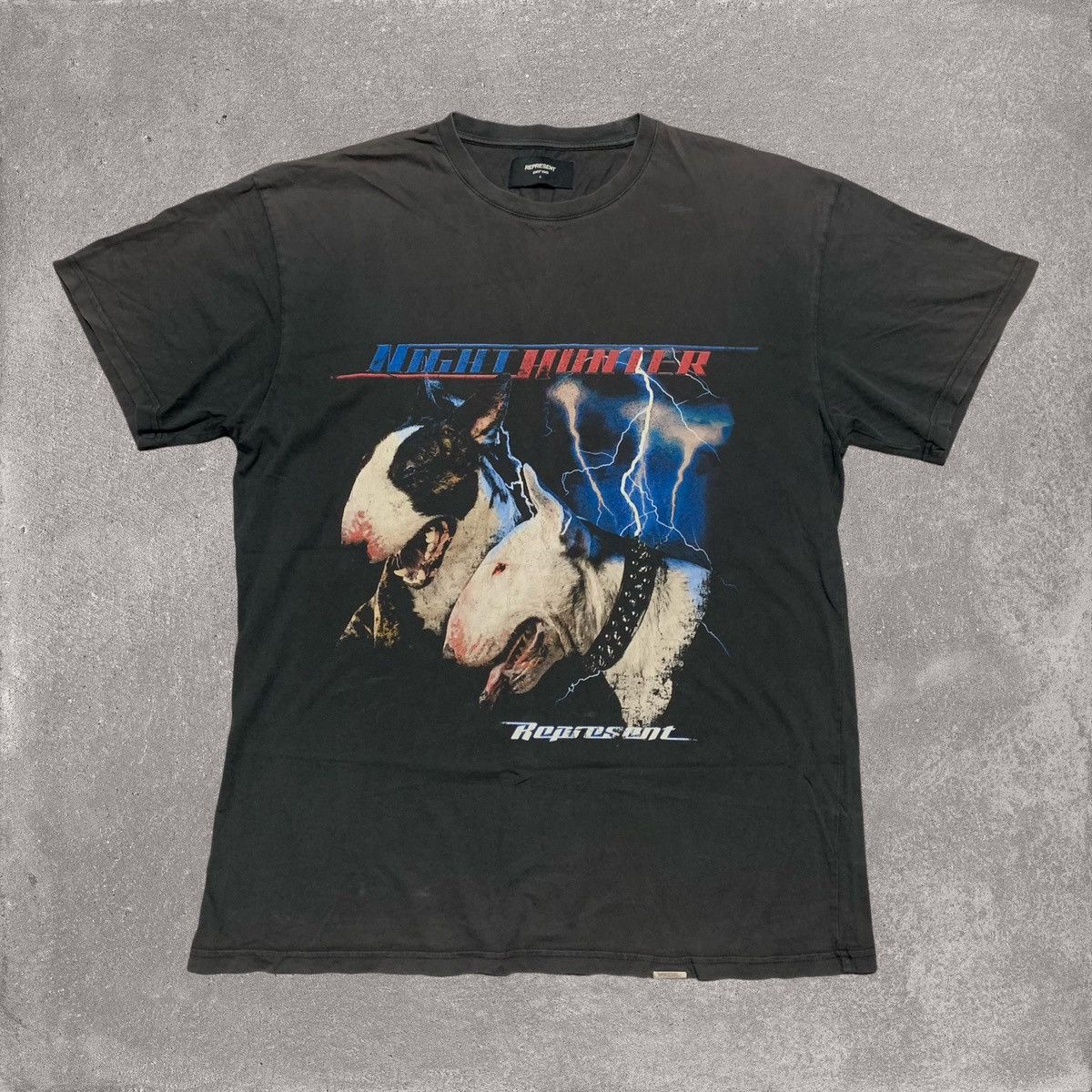Represent Clo. Represent Small Night Hunter Vintage Black Tee Size US S / EU 44-46 / 1 - 1 Thumbnail