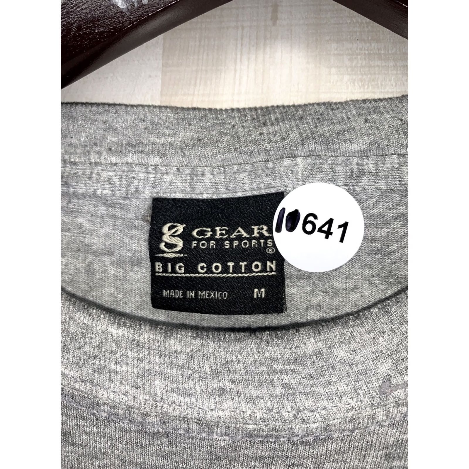Vintage VINTAGE Gear For Sports T-Shirt Men Short Sleeve Crew Neck Gray 2003 Y2K Grand Valley State National Champions Cotton Blend Shirt Size US M / EU 48-50 / 2 - 3 Thumbnail