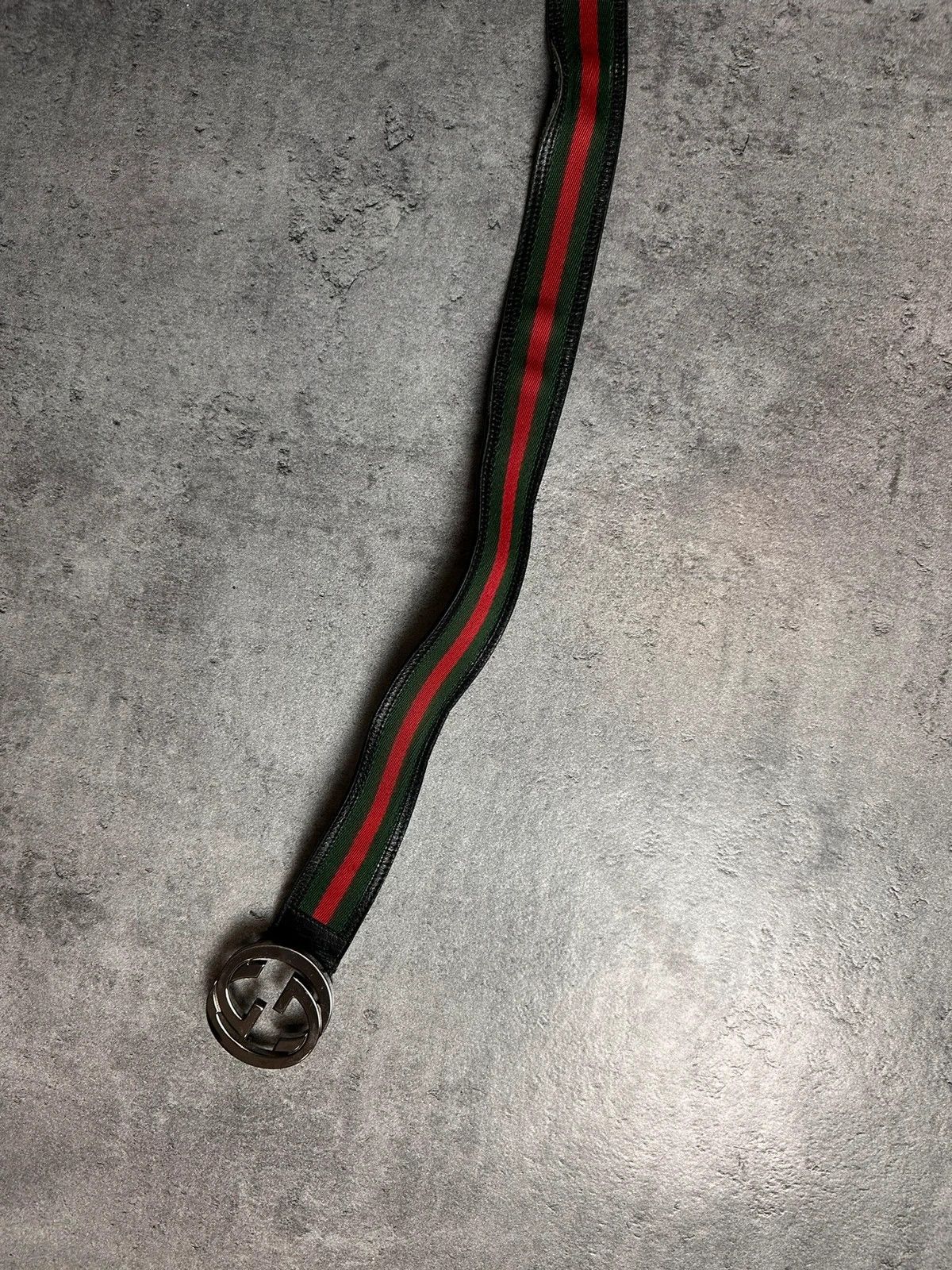 Gucci Gucci belt vintage leather Size ONE SIZE - 3 Thumbnail