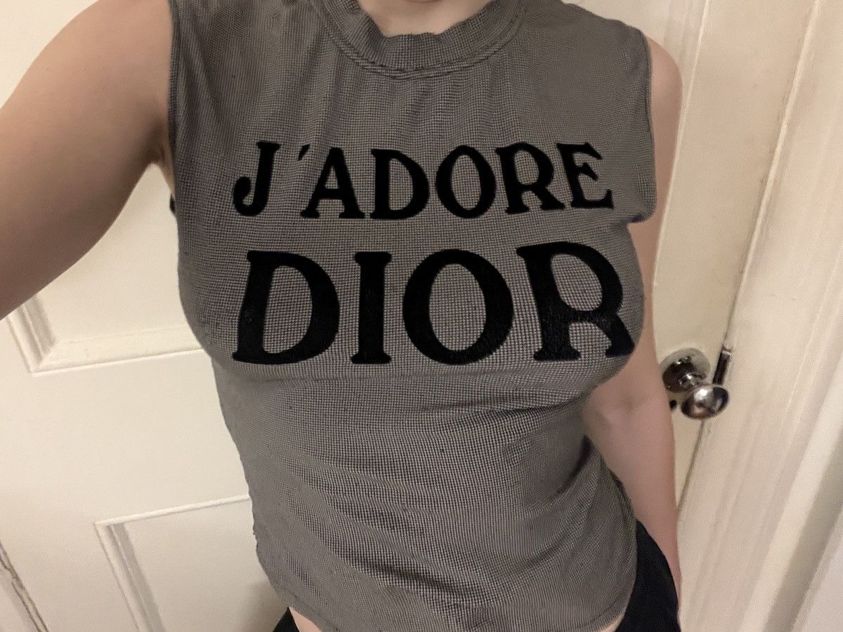 Dior Grey DIOR by John Galliano FW2002 Short Sleeve Tee Size M / US 6-8 / IT 42-44 - 9 Thumbnail