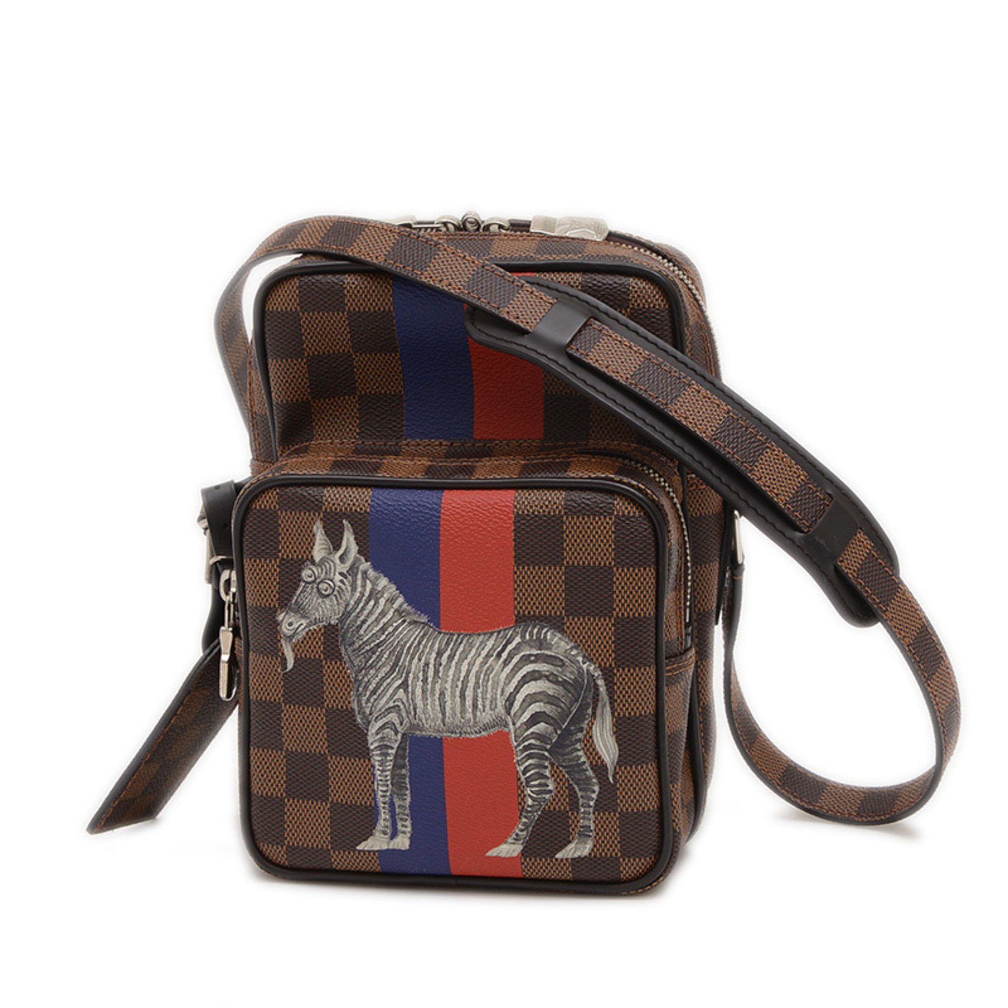 Louis Vuitton Damier Amazon Shoulder Bag N42703 in Brown, Women's