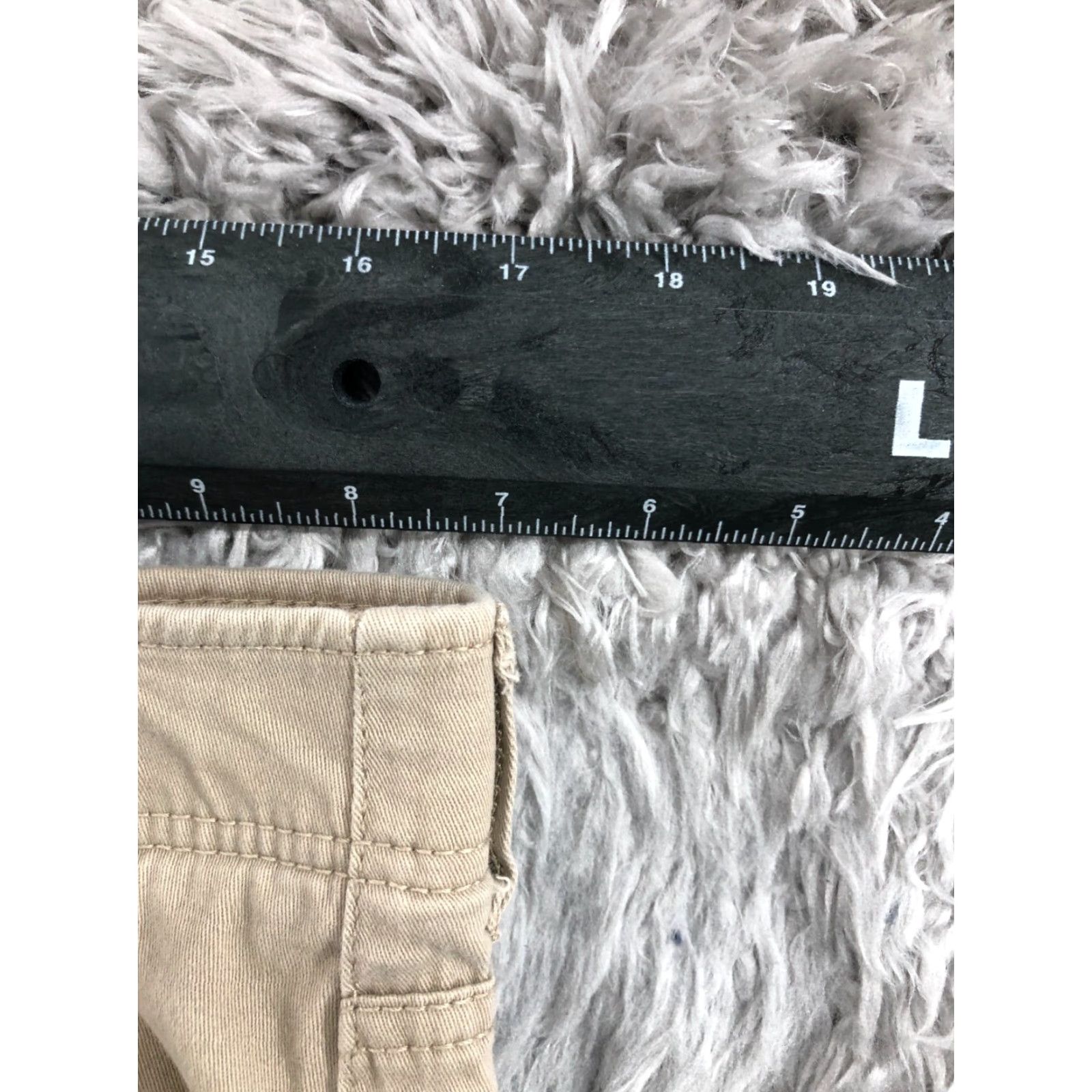 Vintage Urban Pipeline Relaxed Straight Chino Pants 33x32 Mens Beige Medium Wash Size US 33 - 2 Thumbnail