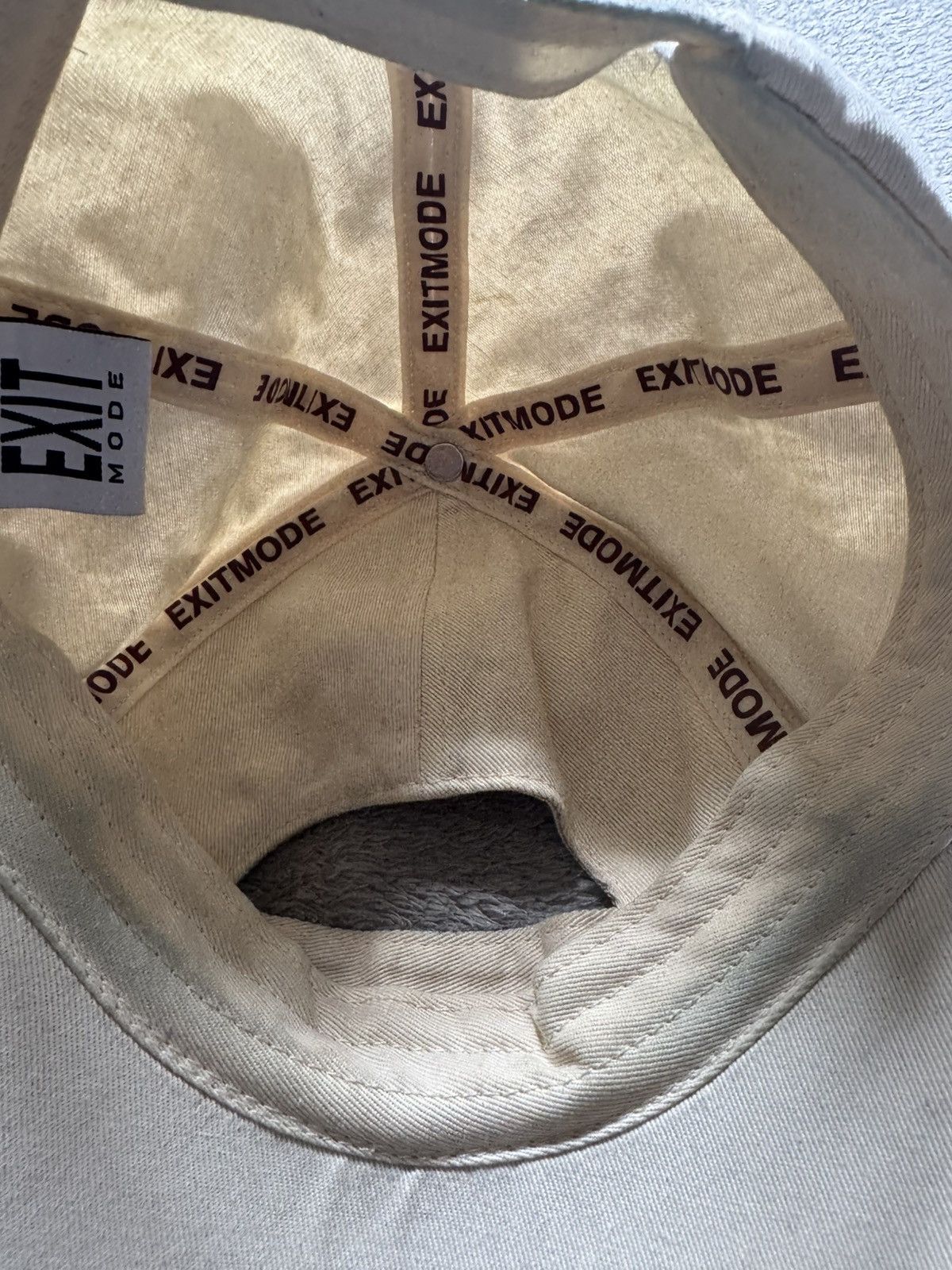 Other Blind/No Plan Washed Distressed Raw Edge Adjustable Cap Size ONE SIZE - 6 Thumbnail
