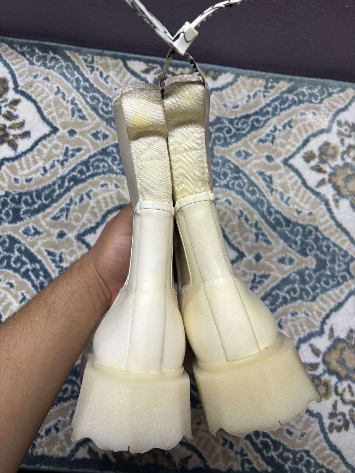 Off-White Off-White “for rainy days” WMNS Rubber Boots Size US 6 / IT 36 - 12 Thumbnail