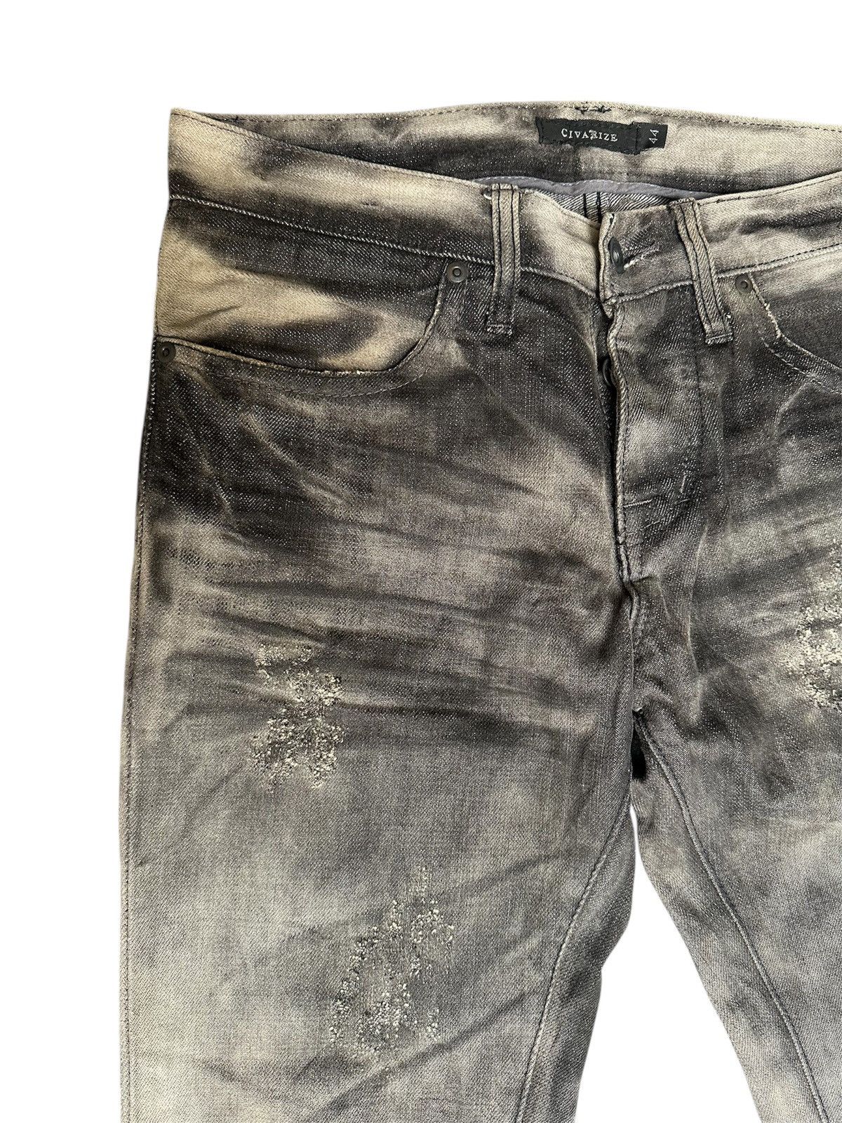 CIVARIZE Japanese Brand Civarizie Distressed Flare Denim Size US 31 - 7 Thumbnail