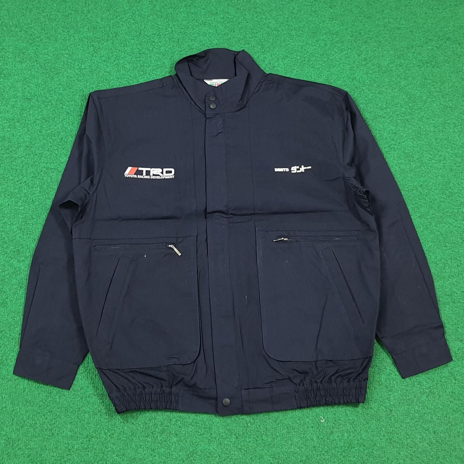 Japanese Brand Vintage TRD Toyota Motorsports Custom Logo Jacket C291N3 Size US L / EU 52-54 / 3 - 3 Thumbnail