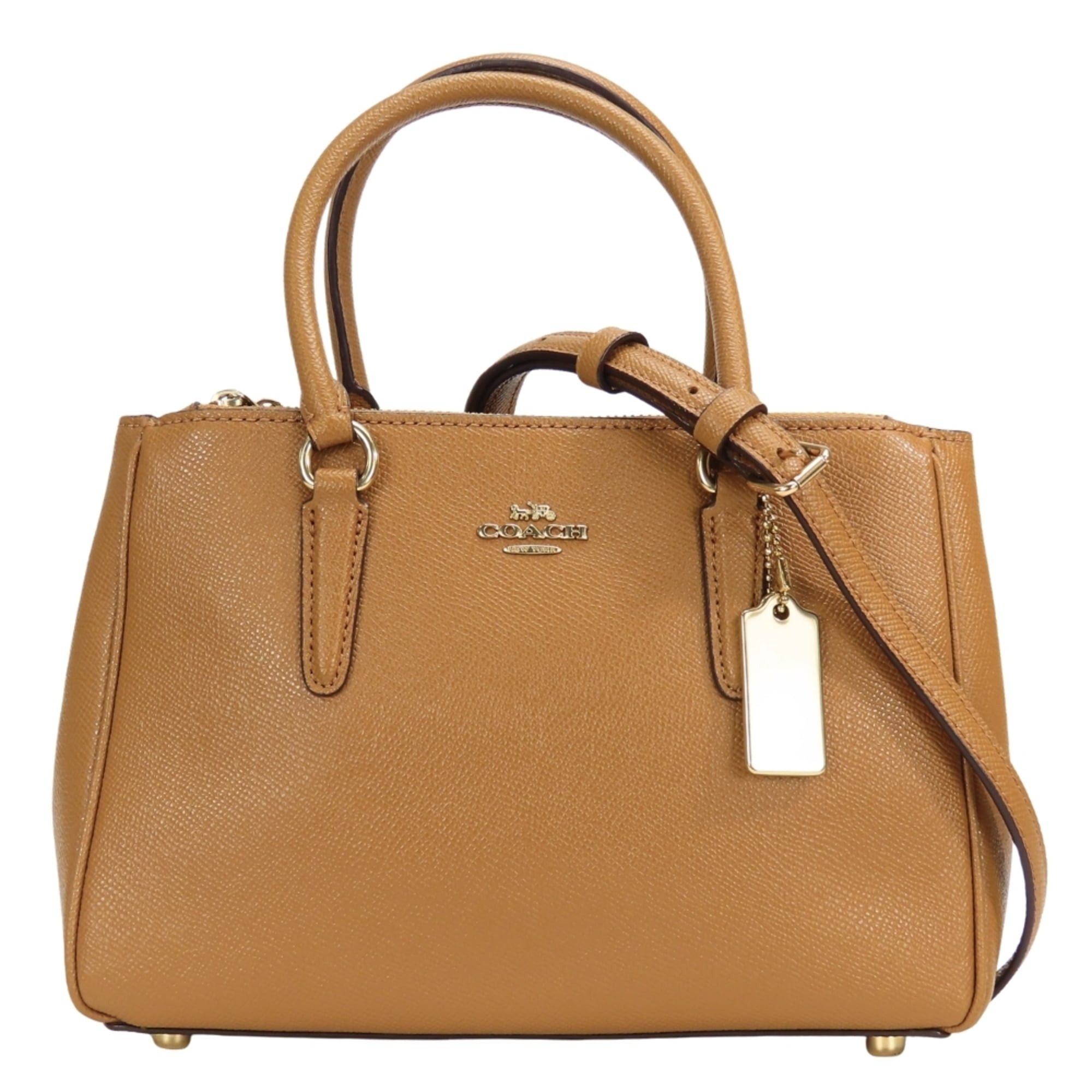Coach Coach handbag 44952 Leather Camel Brown Shoulder Bag for Women COACH Size ONE SIZE - 1 Thumbnail