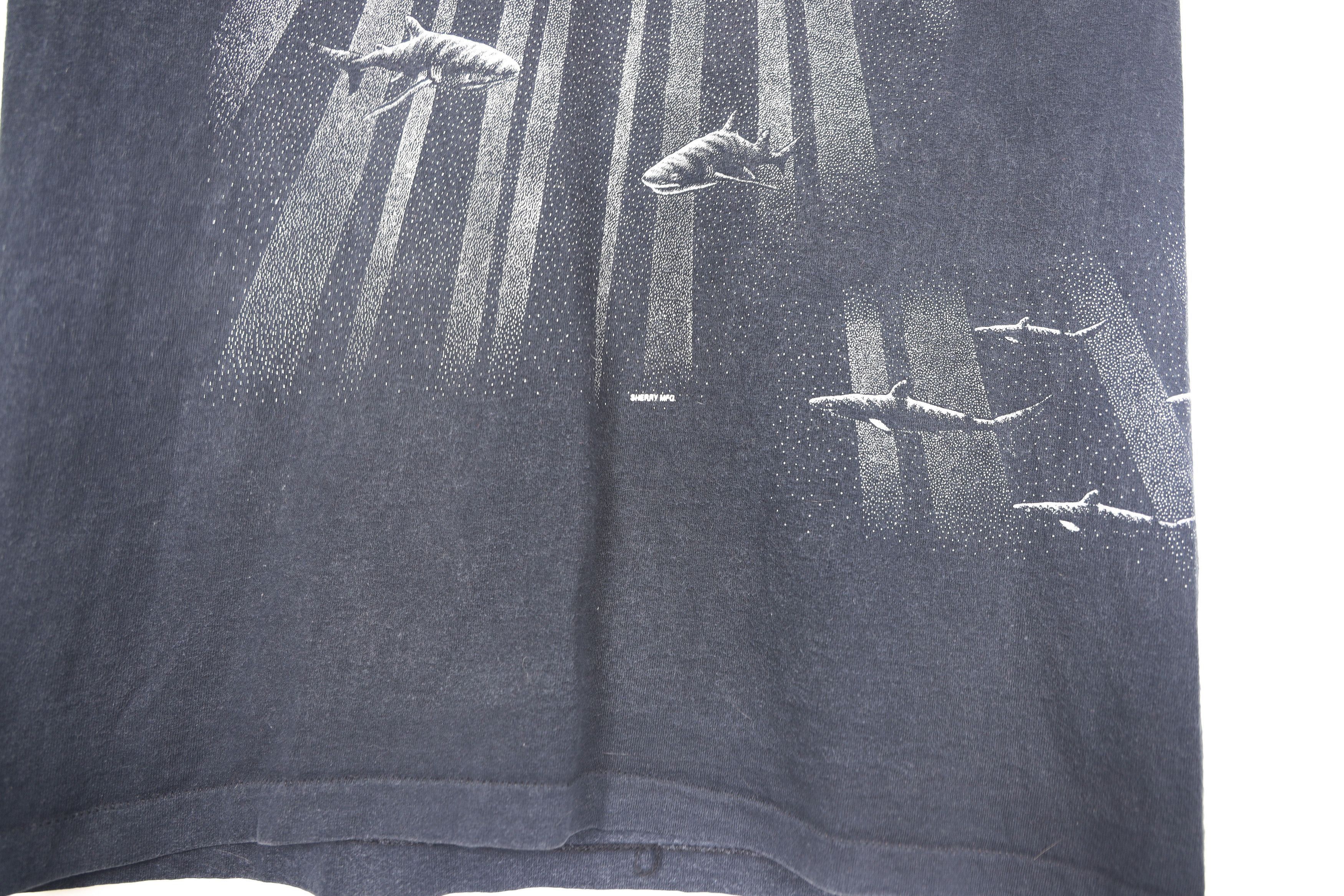 Vintage Vintage Sherry Miami Seaquarium 3D Graphic Crew Tee T-shirt Size US S / EU 44-46 / 1 - 5 Thumbnail