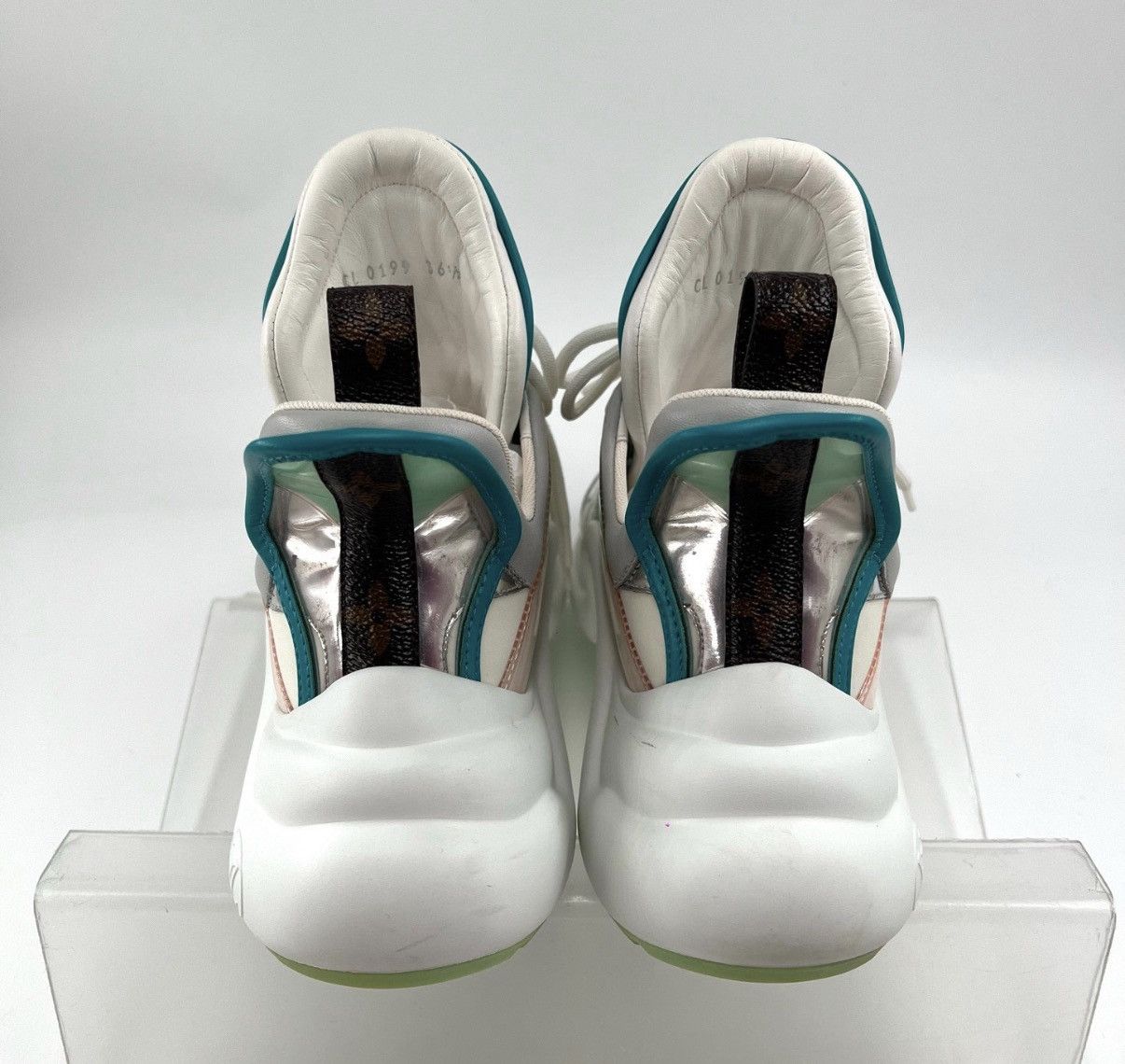 Louis Vuitton Louis Vuitton LV Archlight Monogram Dad Sneakers K12 Size US 7.5 / IT 37.5 - 3 Thumbnail