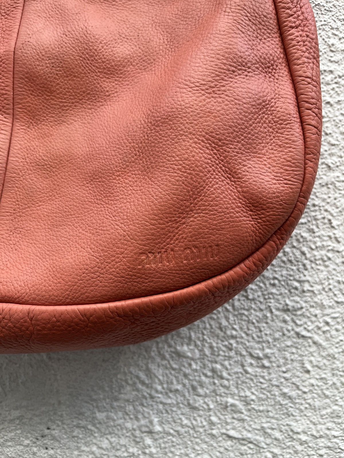 Miu Miu Miu Miu Leather Hobo Shoulder Bag Size ONE SIZE - 2 Thumbnail