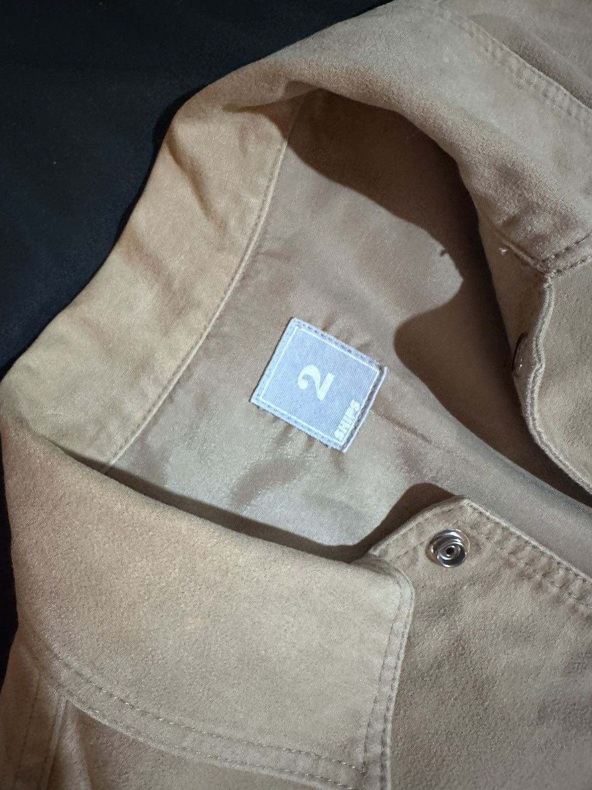 SHIPS Beige Moleskin Trucker Jacket