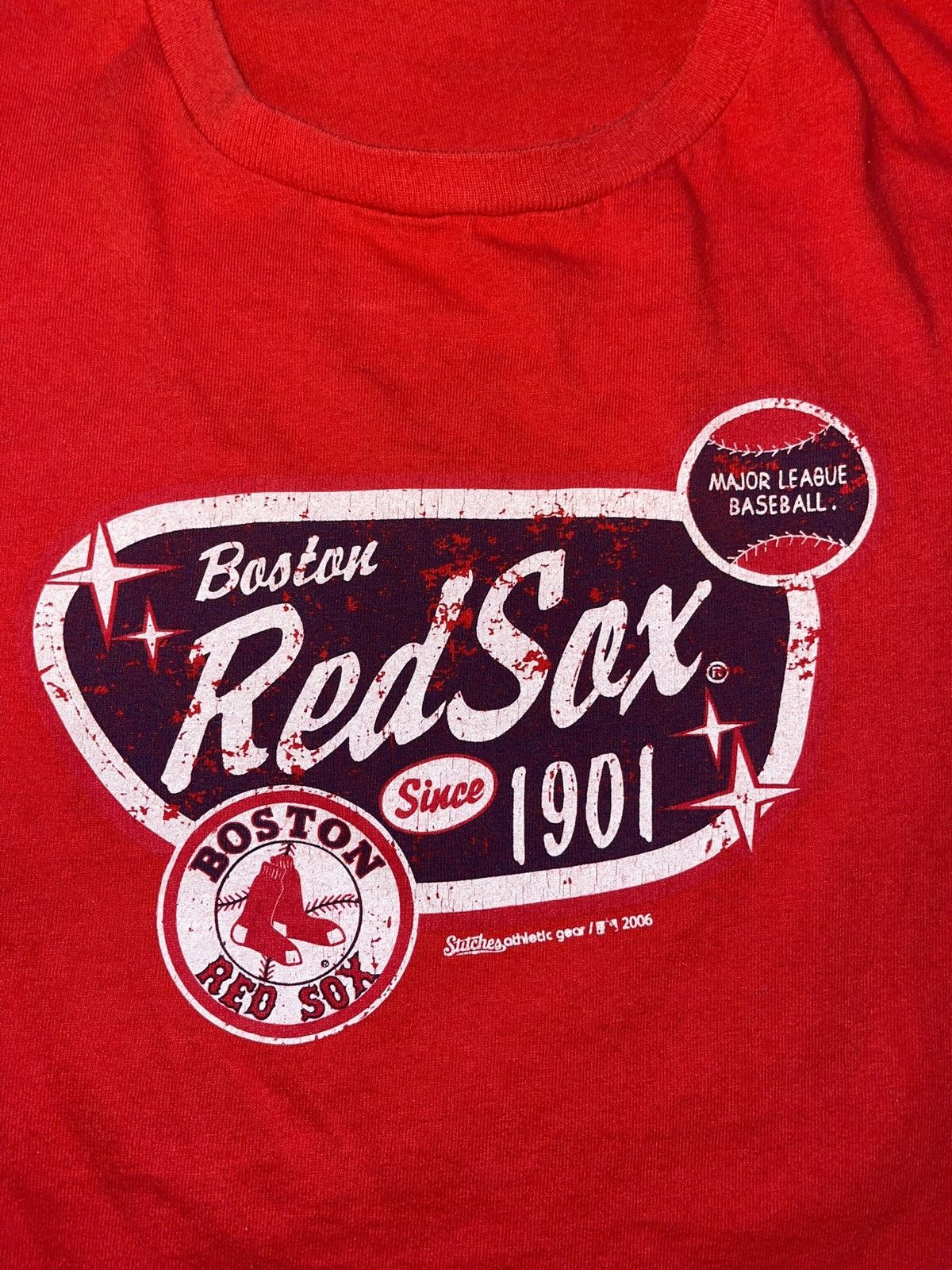 Vintage Vintage Boston Red Sox Tee 2006 Size US L / EU 52-54 / 3 - 2 Thumbnail