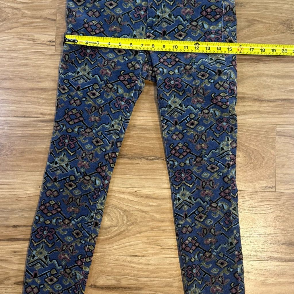 Other Pilcro Women’s Skinny Jeans Boho Print Size 26 Size 27" / US 4 / IT 40 - 7 Thumbnail