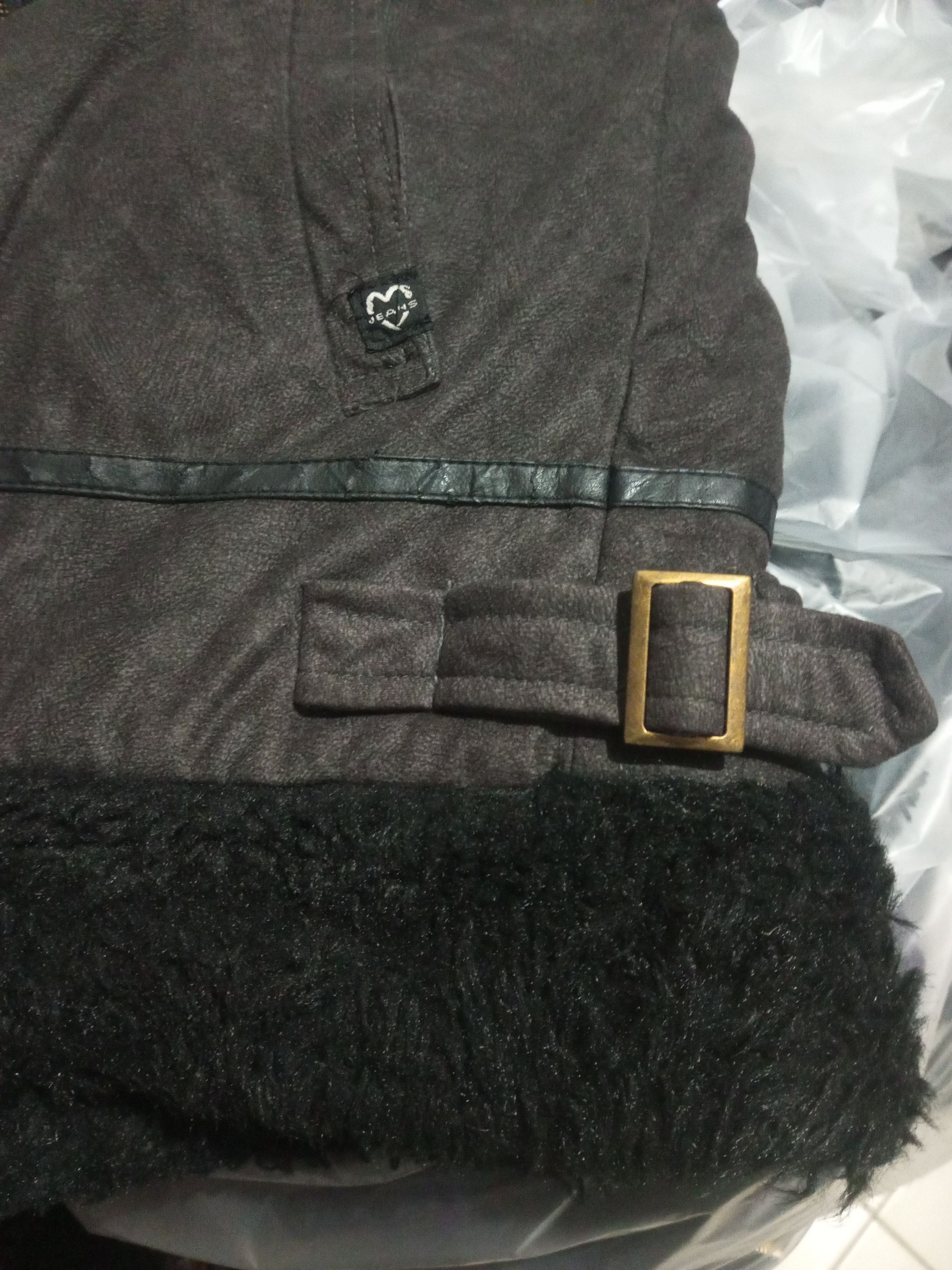 14th Addiction × If Six Was Nine × Yasuyuki Ishii Japanese~ Crazy Fur Pilot Leather Suede Jacket by Xoxo Jeans Size US M / EU 48-50 / 2 - 4 Thumbnail