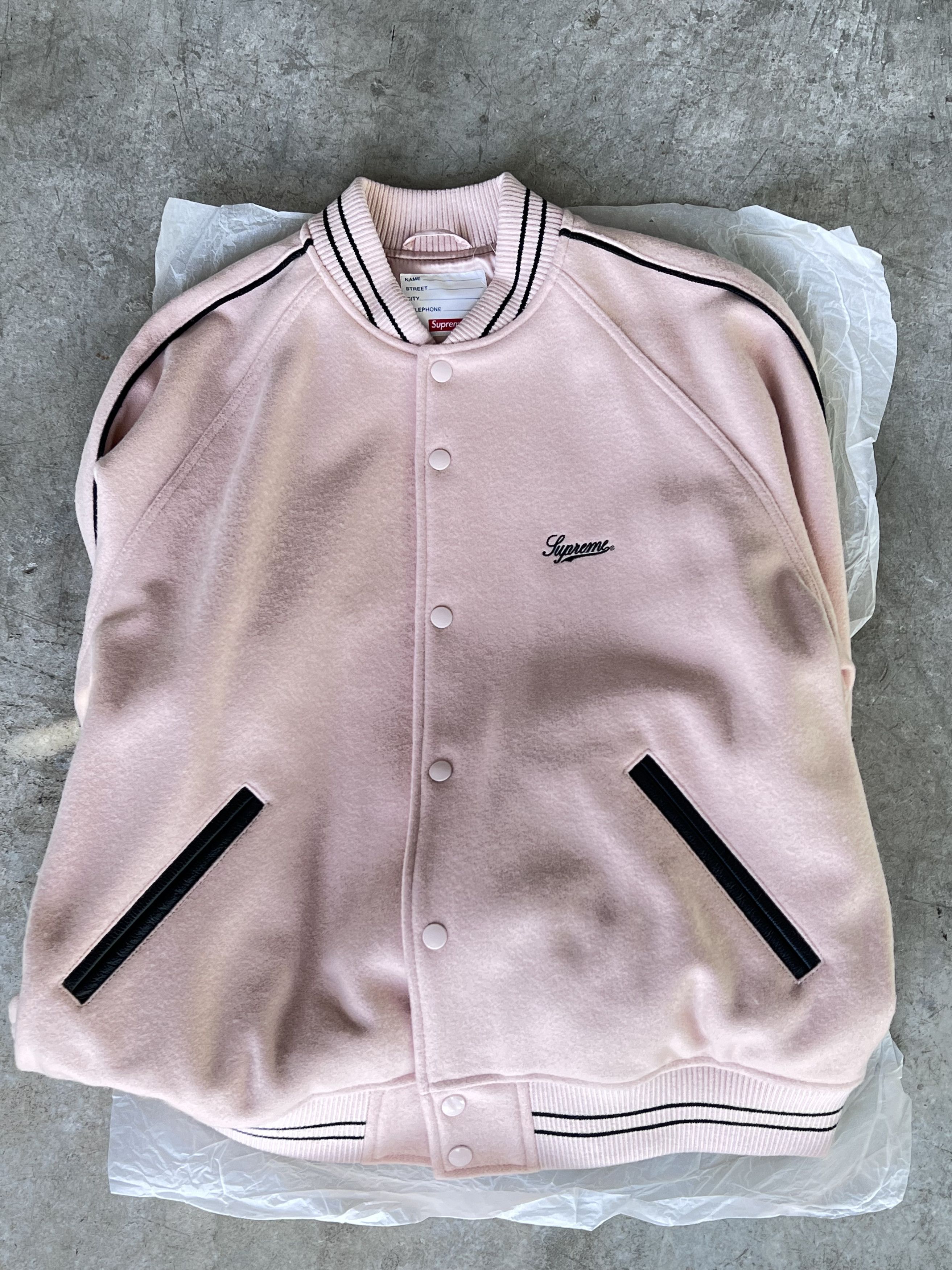 Supreme Jamie Reid/Supreme It's All Bollocks Varsity Jacket Size US L / EU 52-54 / 3 - 2 Thumbnail