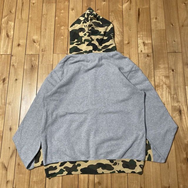 Bape BAPE 1st Camo x Gray Full Zip Hoodie a bathing ape NIGO Size US XXL / EU 58 / 5 - 2 Thumbnail
