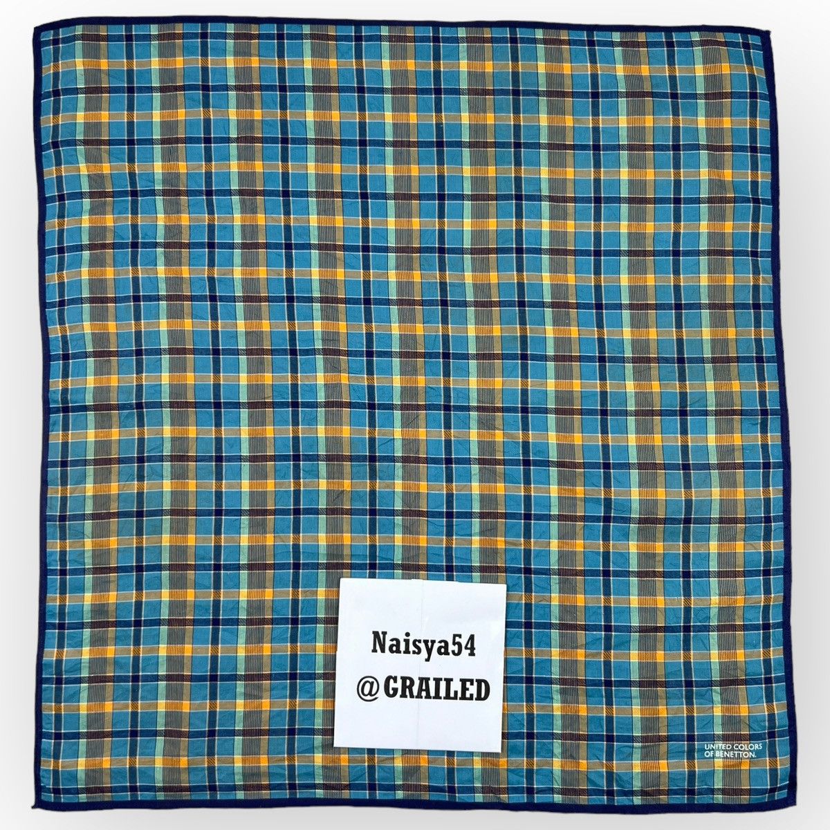 United Colors Of Benetton United Colors Of Benetton Handkerchief Bandana Pocketsquare Size ONE SIZE - 5 Thumbnail