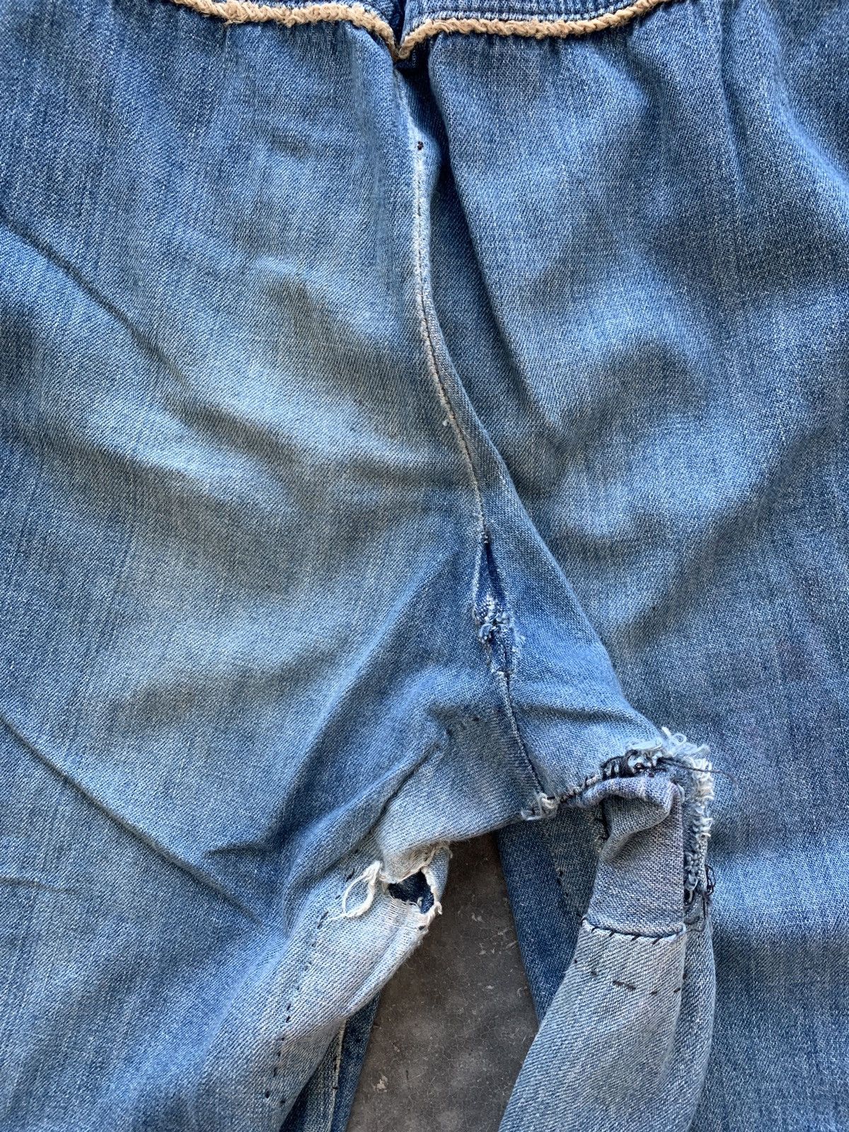 Vintage Crazy Vintage 70s Flared Jeans Hippie Style Size US 30 / EU 46 - 11 Thumbnail