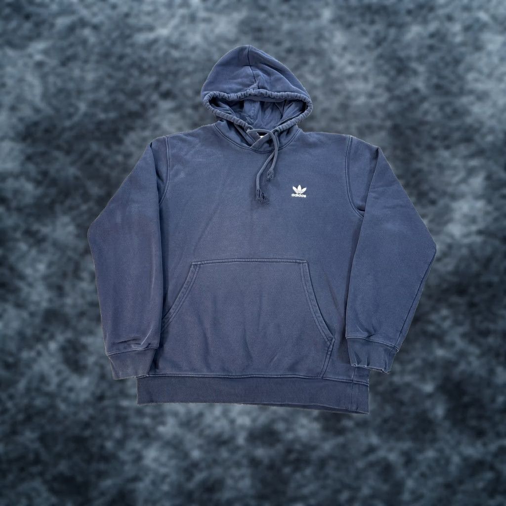 Adidas VINTAGE Adidas Firebird Hoodie Mens L Blue Trefoil Logo Y2K Fleece 90s Size US L / EU 52-54 / 3 - 1 Thumbnail