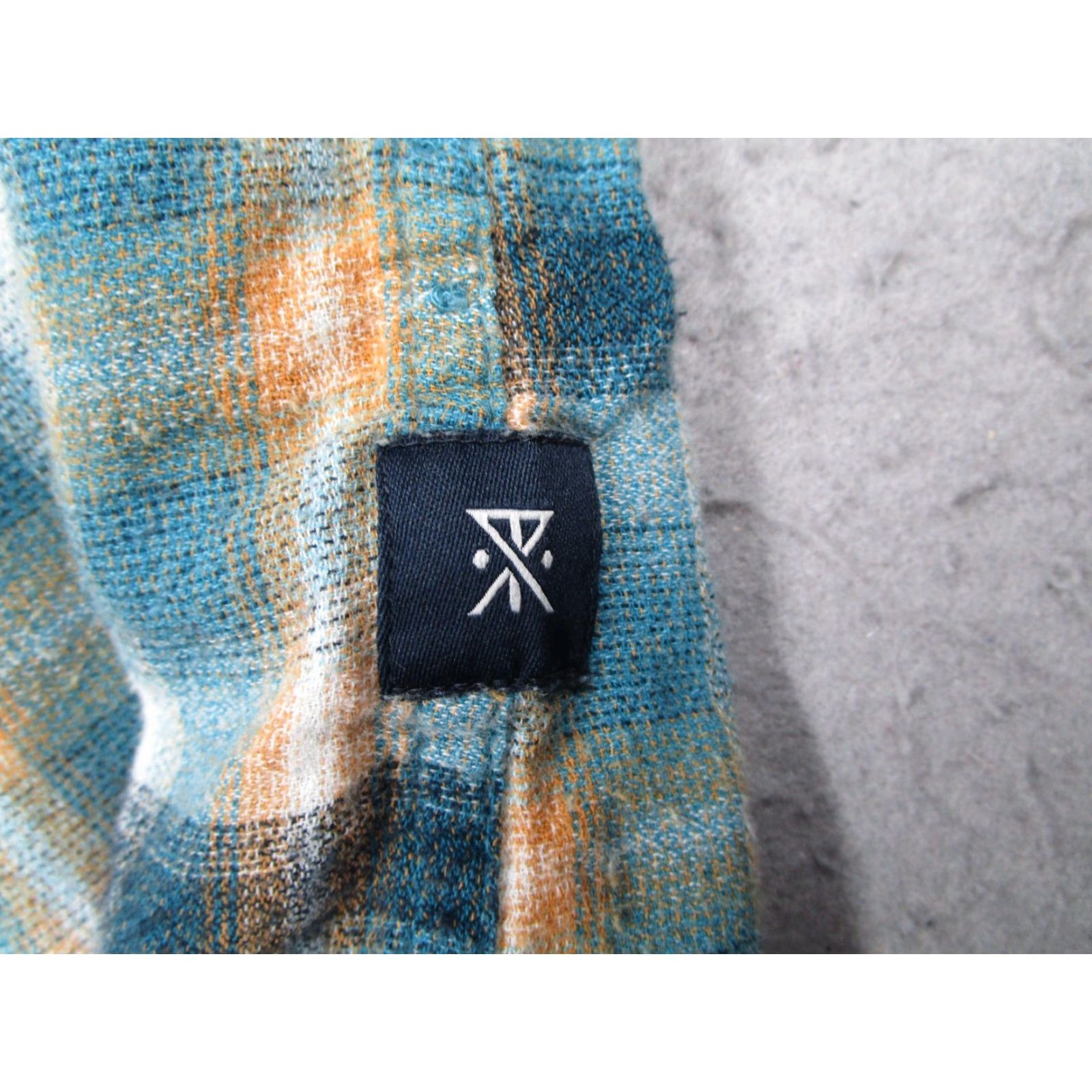 Roark VINTAGE Roark Revival Men's Shirt XL Blue Plaid Flannel Button-Up Casual Long Sleeve Size US XL / EU 56 / 4 - 4 Thumbnail