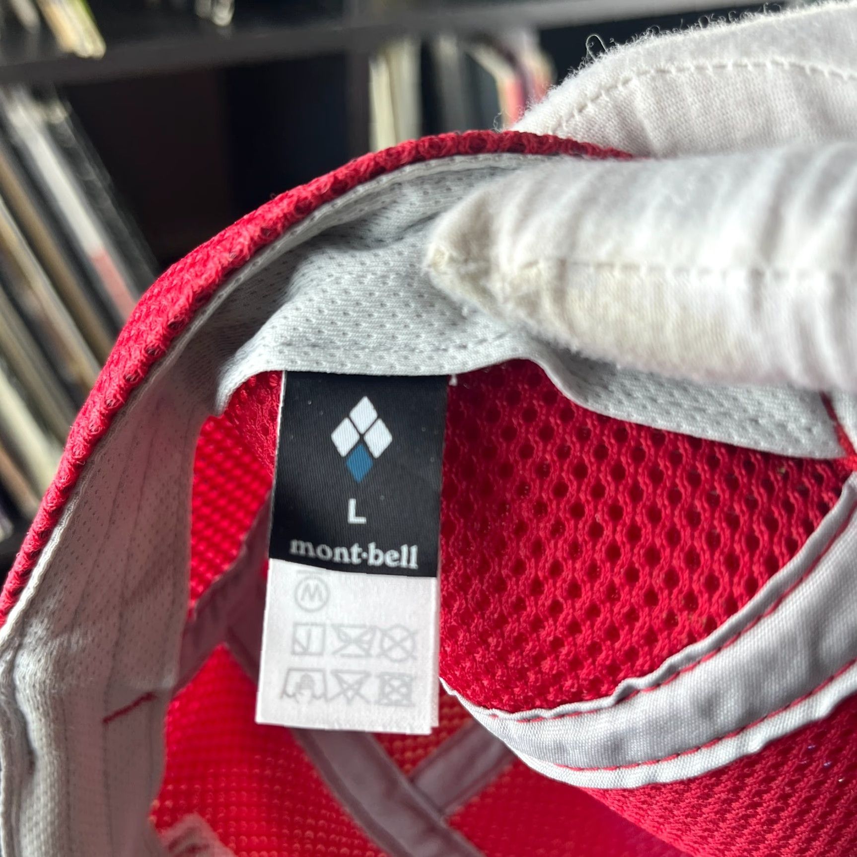 Montbell VINTAGE Montbell Hat Baseball Cap One Size Men Red Outdoor Adjustable Nylon Christmas? Size ONE SIZE - 6 Thumbnail