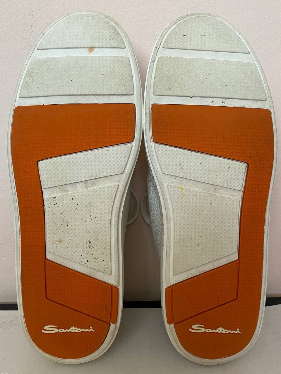 Santoni Santoni Design White women's Leather Classic Sneakers Size US 7 / IT 37 - 15 Thumbnail