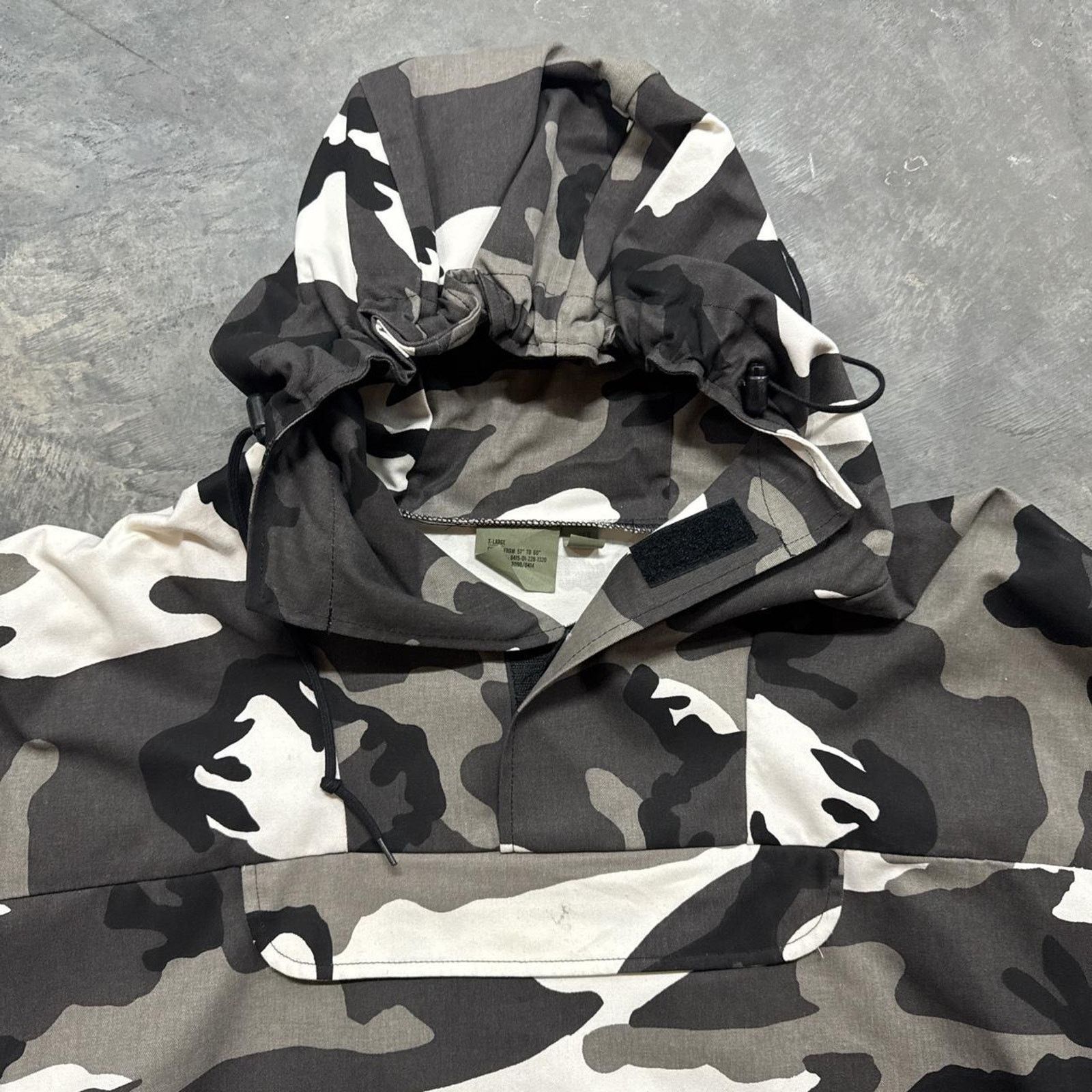 Vintage Vintage 90s Military Camo Anorak Parka Lightweight Jacket Size US XL / EU 56 / 4 - 4 Thumbnail