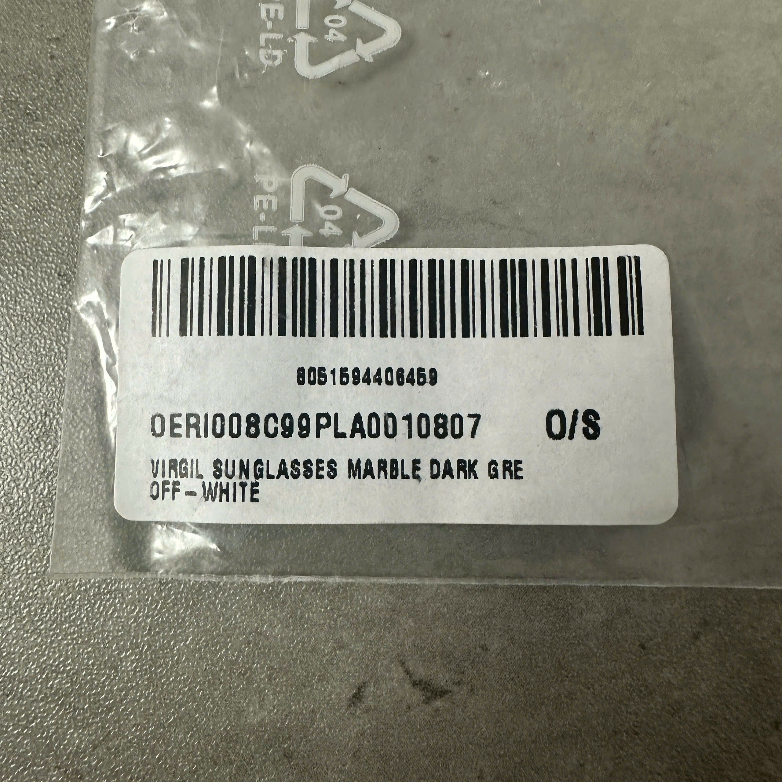 Off-White OFF WHITE RECTANGLE-FRAME VIRGIL SUNGLASSES MARBLE Size ONE SIZE - 12 Thumbnail