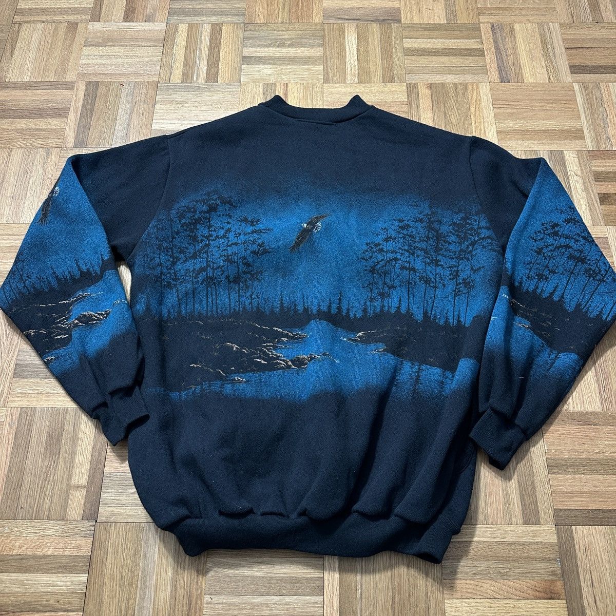 Vintage Vintage Alaska sweatshirt Size US XL / EU 56 / 4 - 2 Thumbnail