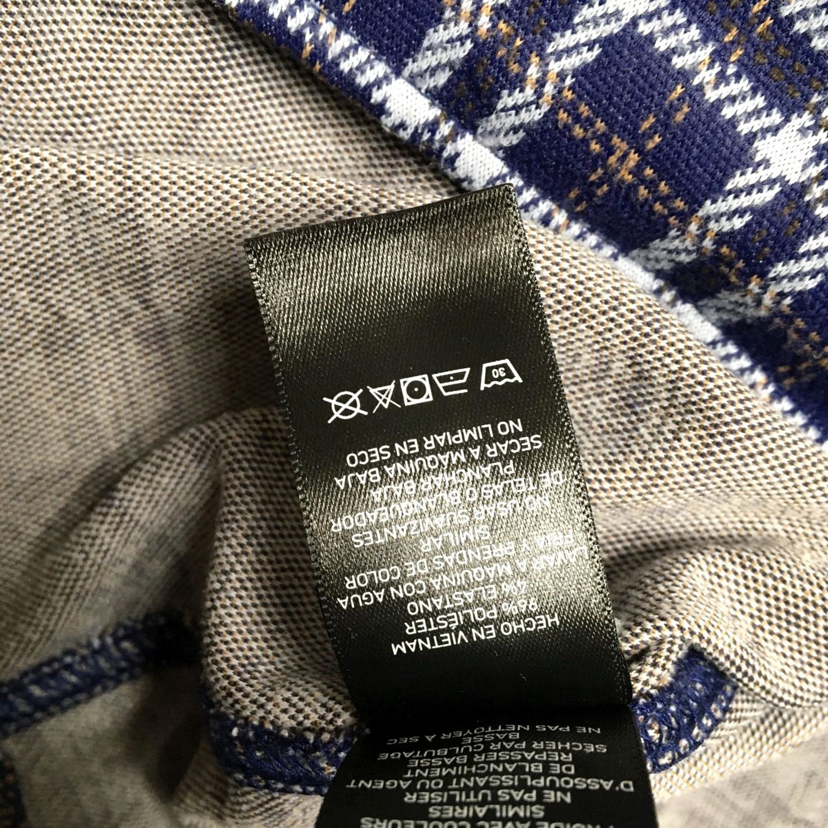 Rhone Rhone Mens Flannel Shirt Blue Plaid Long Sleeve Button-Up Stretch M Medium Size US M / EU 48-50 / 2 - 7 Thumbnail
