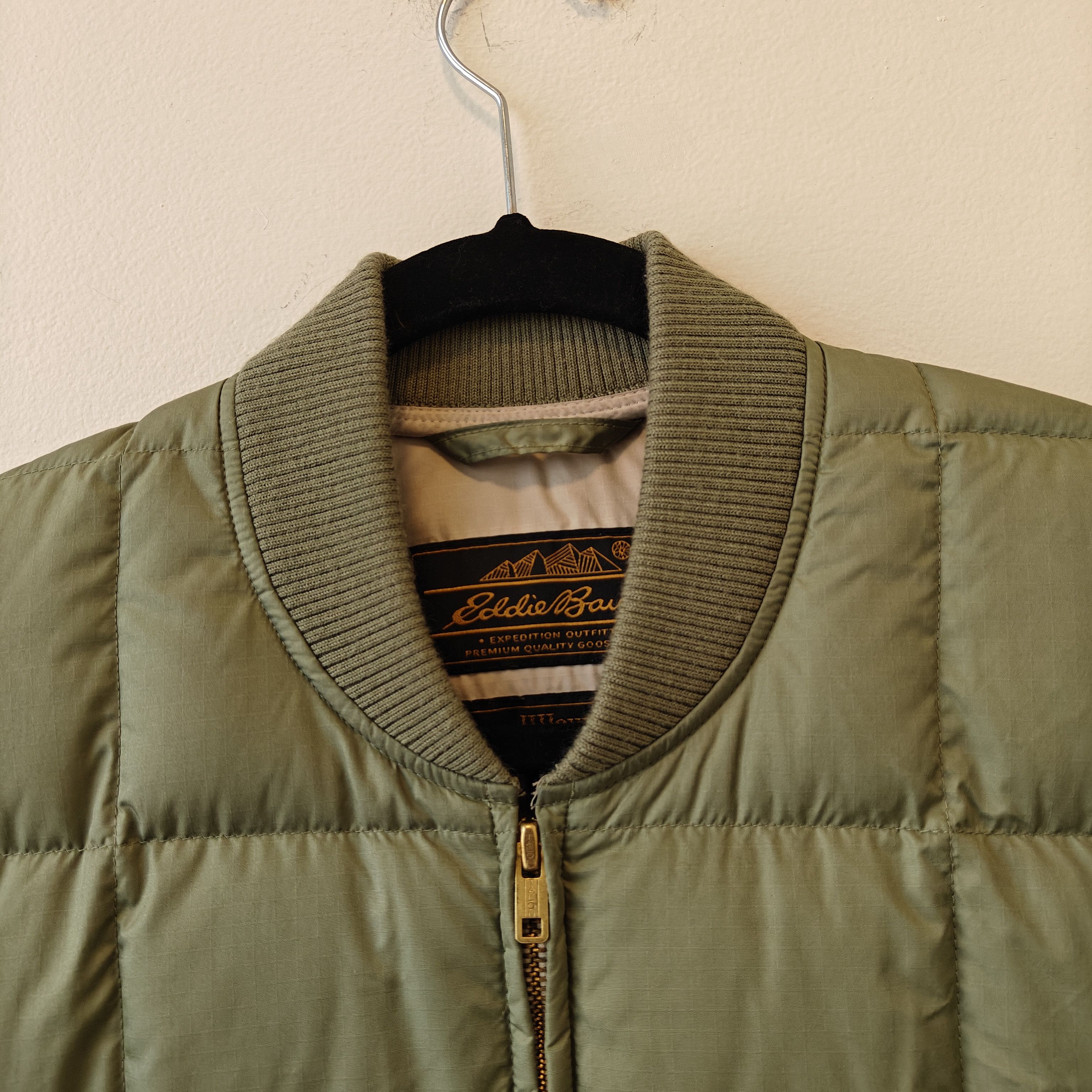 Eddie Bauer × JJJJound olive down jacket expedition Size US S / EU 44-46 / 1 - 3 Thumbnail