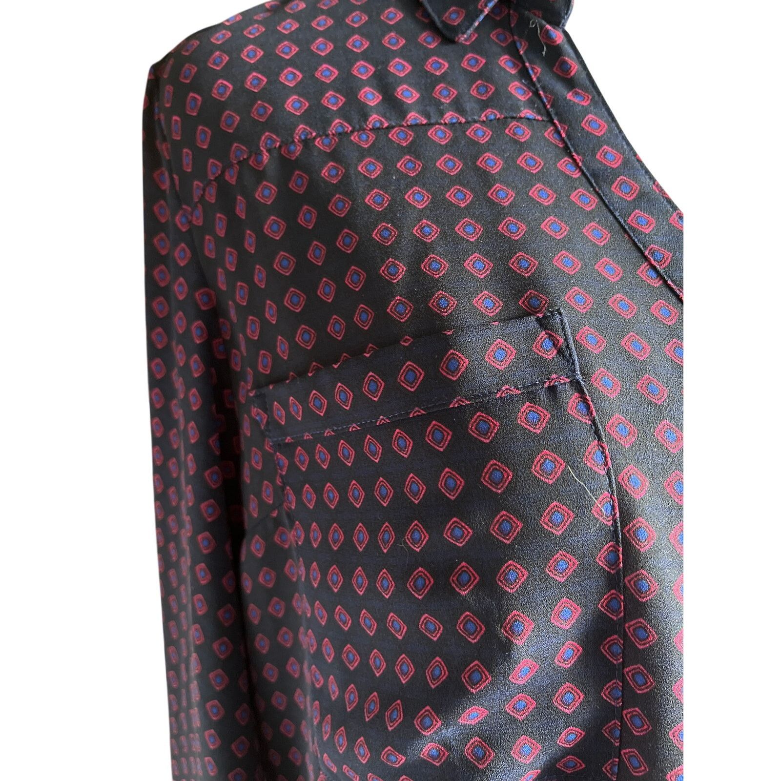 Express VINTAGE- EXPRESS BUTTON SHIRT Size M / US 6-8 / IT 42-44 - 2 Thumbnail