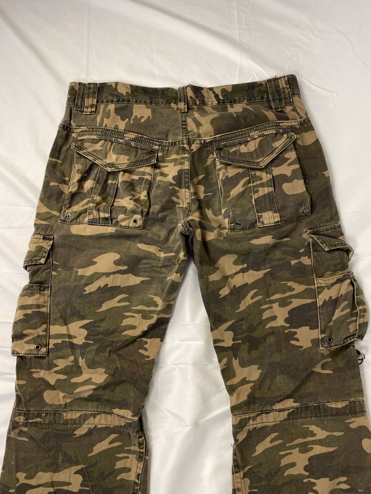 JACKROSE Jackrose Camo Cargo Flared Army Japanese Style Size US 35 - 14 Thumbnail