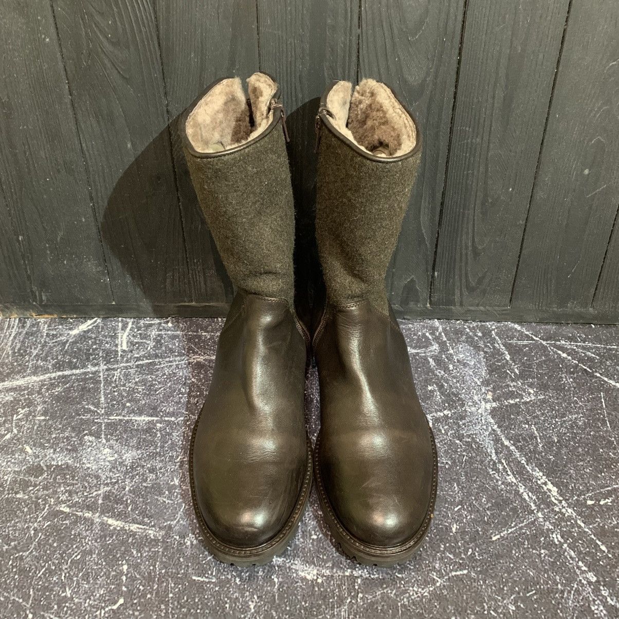 Leather DIRNDL+BUA Leather Warm Boots Size 38.5 EU 6.5 US Size US 8.5 / IT 38.5 - 4 Thumbnail