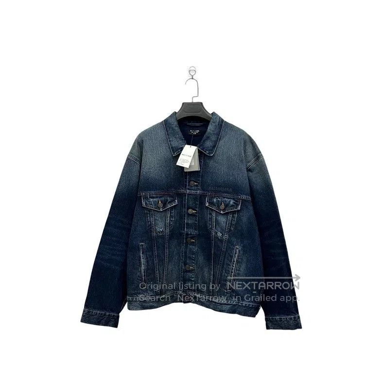 Balenciaga Balenciaga Paris Limited Denim Jacket. Size US M / EU 48-50 / 2 - 3 Thumbnail