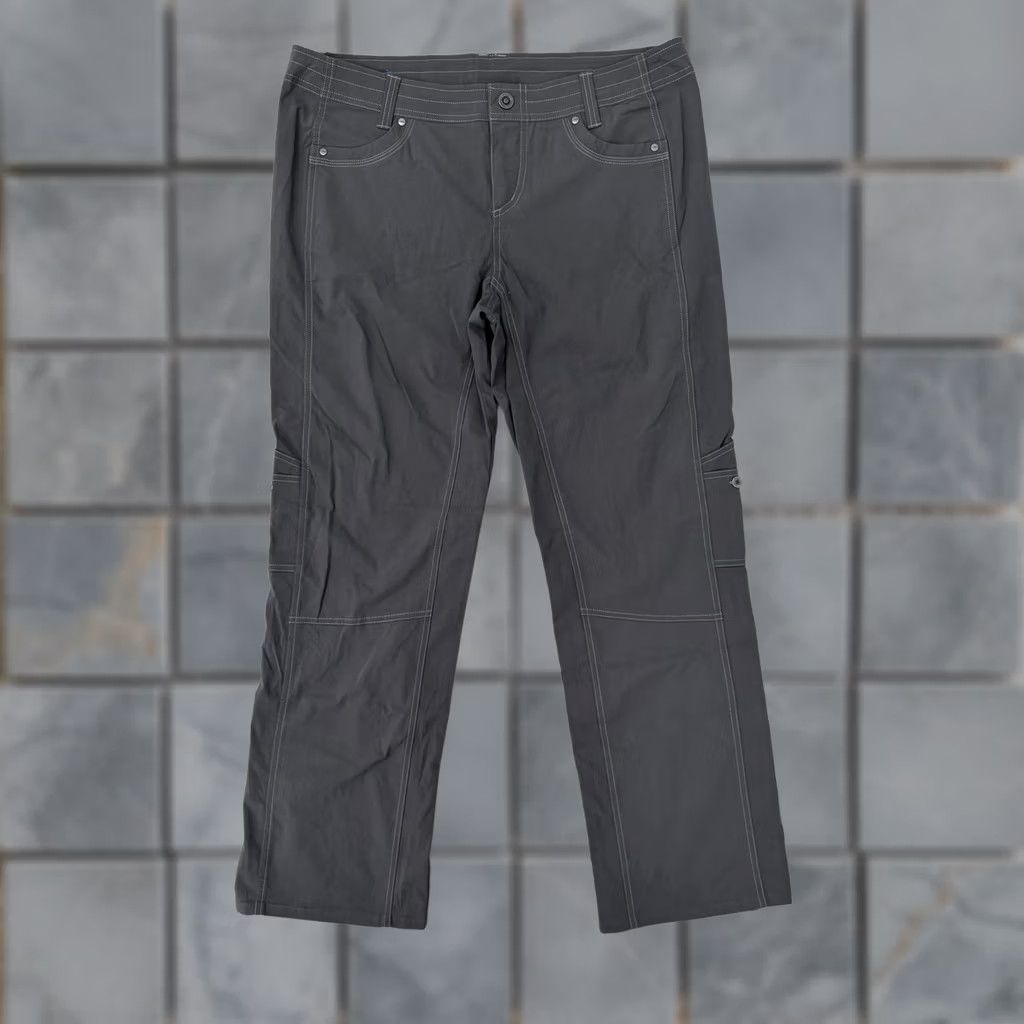 Vintage New Title: Kuhl Legendary Cargo Hiking Travel Outdoor Pants Women 36 Gray Size 25" / US 0 / IT 36 - 1 Thumbnail