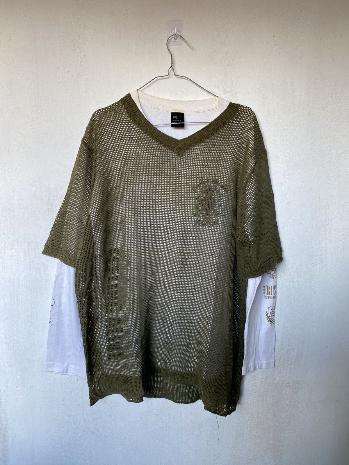 Beams Japan × Beauty Beast × Hysteric Glamour Beams Fishnet Tshirt Size US L / EU 52-54 / 3 - 1 Thumbnail