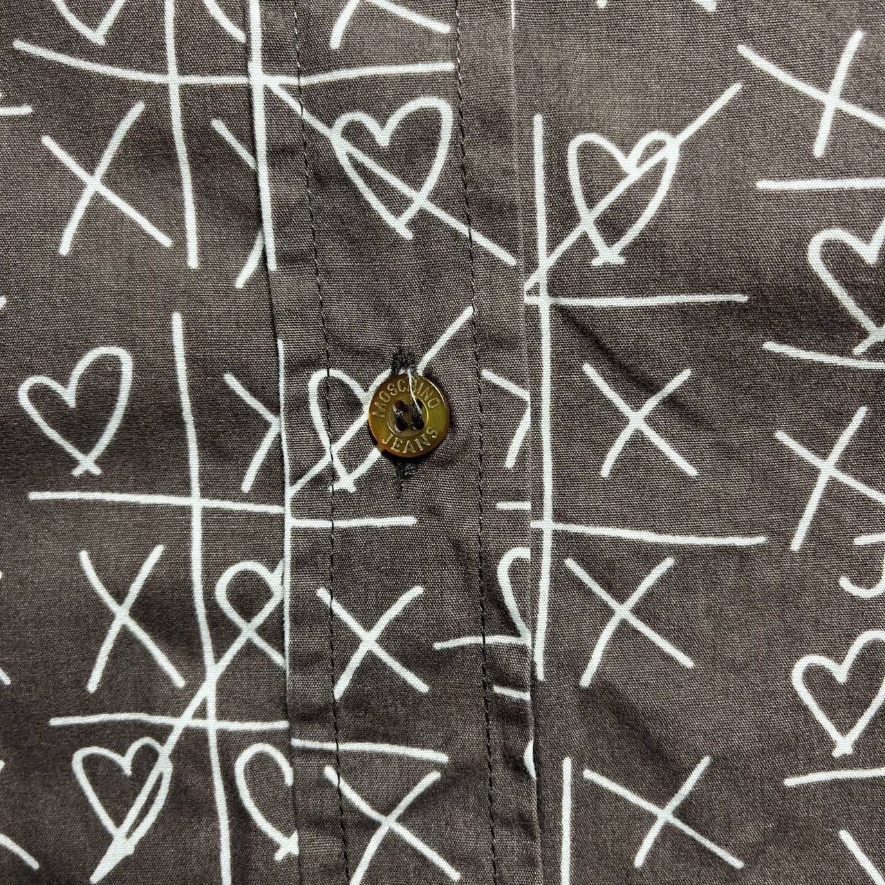 Moschino Moschino Jean Tic Tac Toe Shirt Size US M / EU 48-50 / 2 - 5 Thumbnail