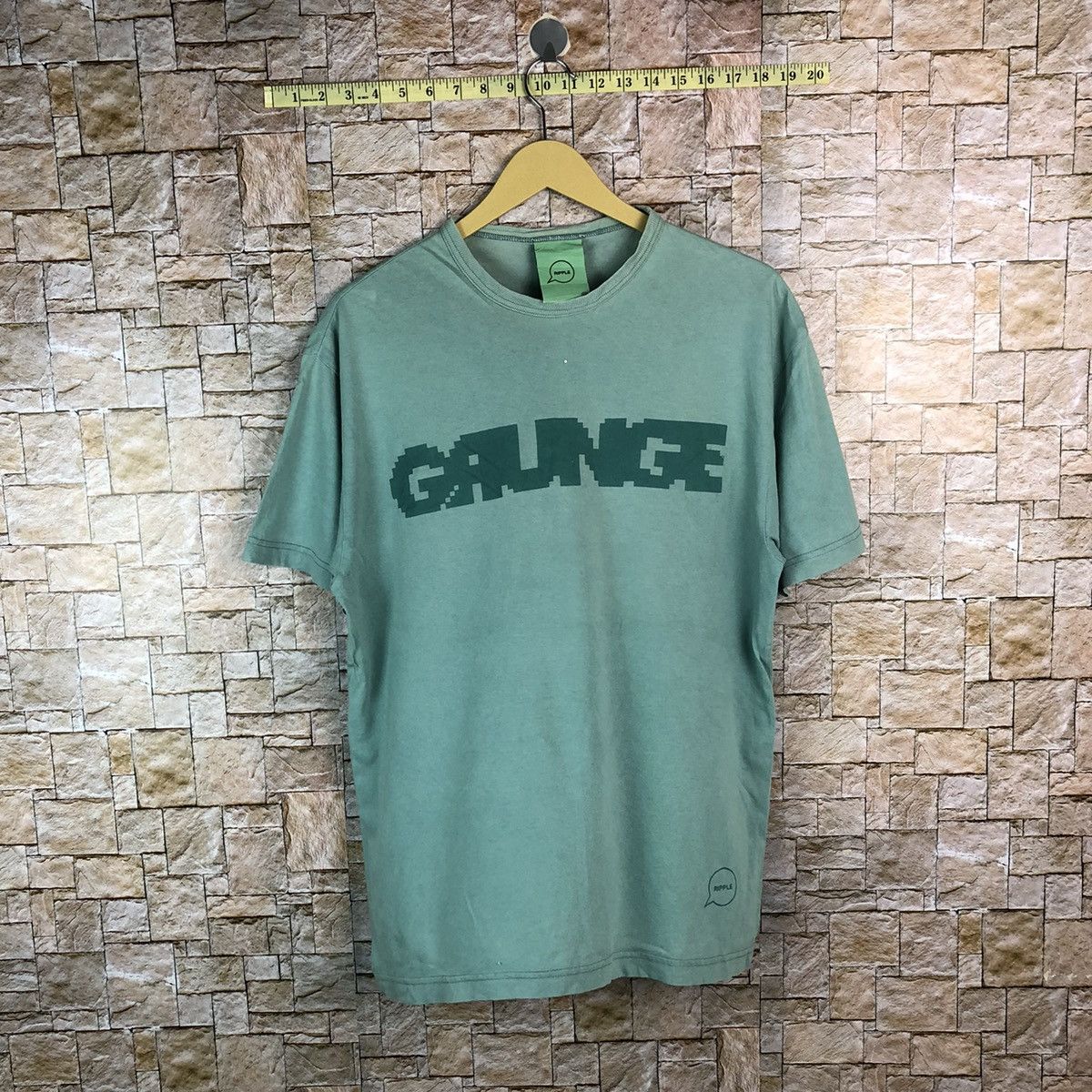Ripple Junction Grunge Ripple Green T-Shirt #A520 Size US M / EU 48-50 / 2 - 1 Thumbnail
