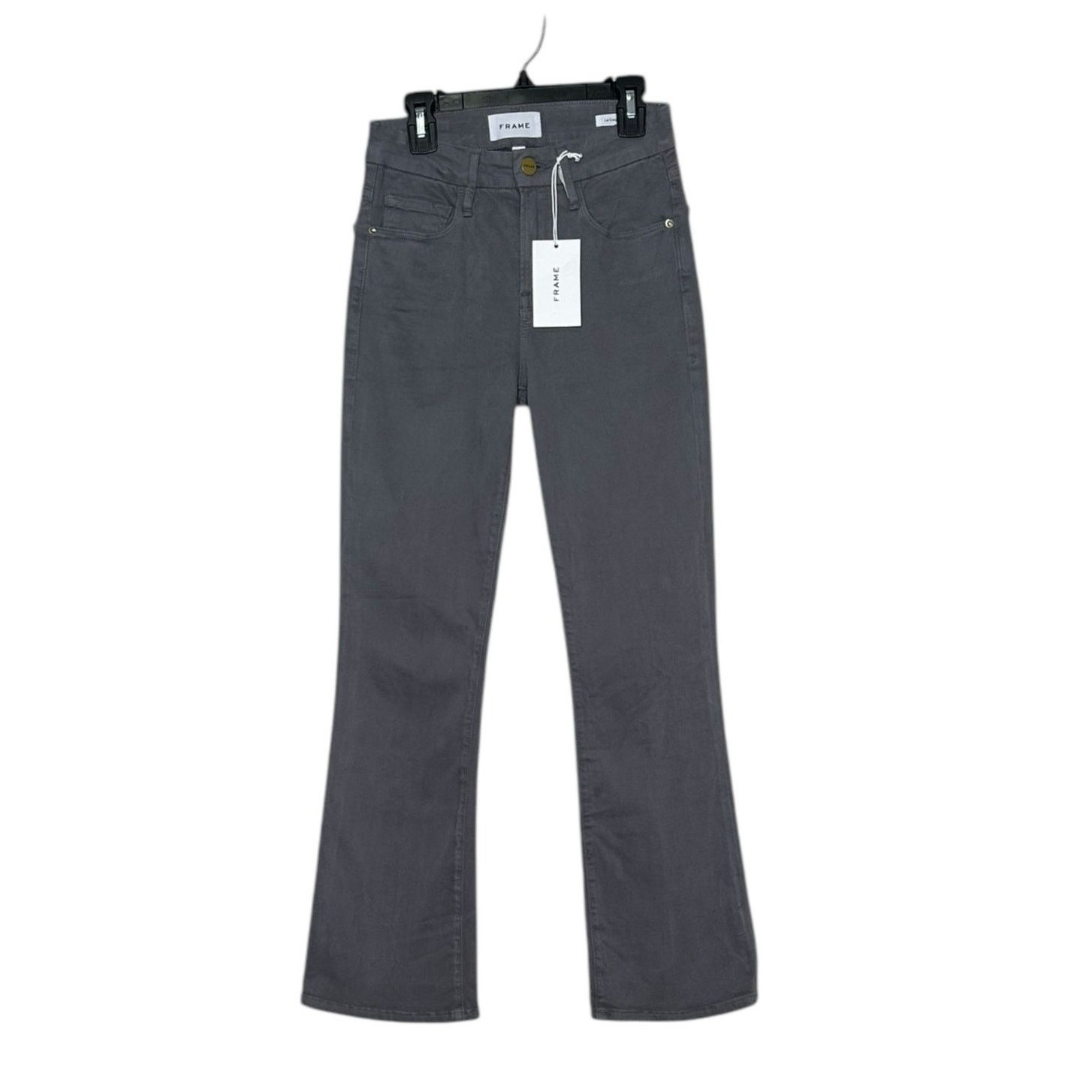 Frame Frame Le Crop Mini Boot smoke gray jeans size 24 - 00 Size 24" / US 00 / IT 34 - 1 Thumbnail